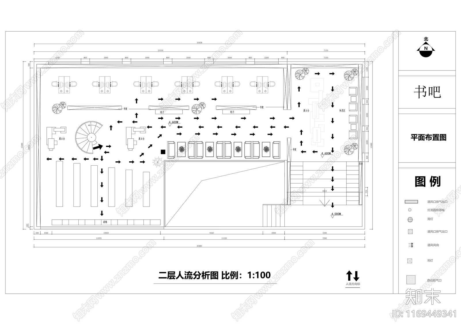 现代其他休闲娱乐空间cad施工图下载【ID:1169449341】