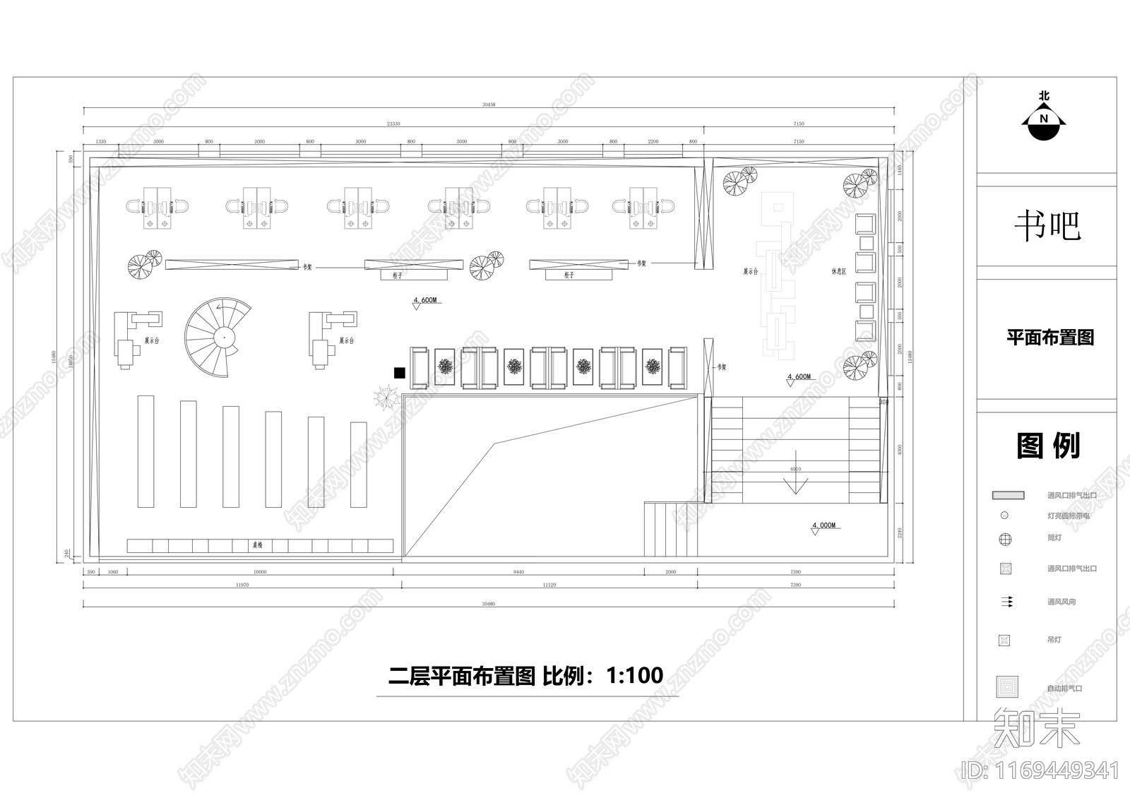 现代其他休闲娱乐空间cad施工图下载【ID:1169449341】