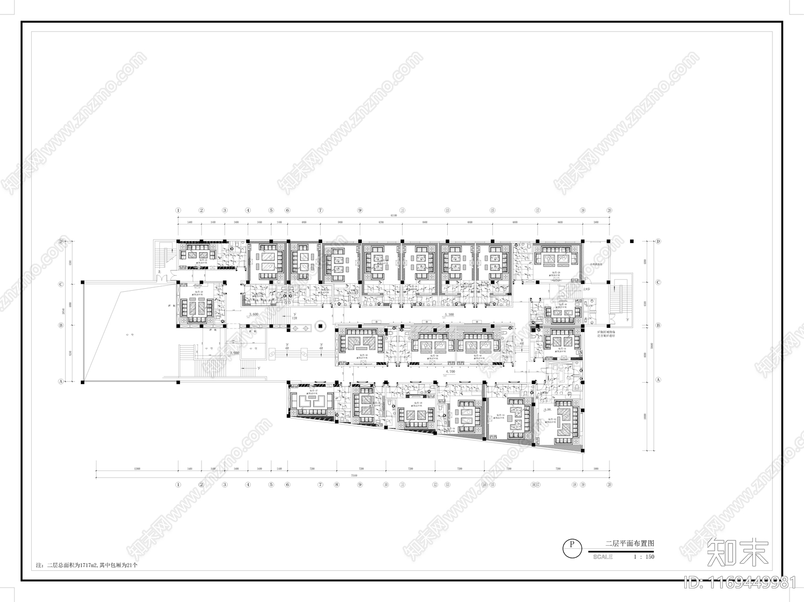 其他工装空间cad施工图下载【ID:1169449981】