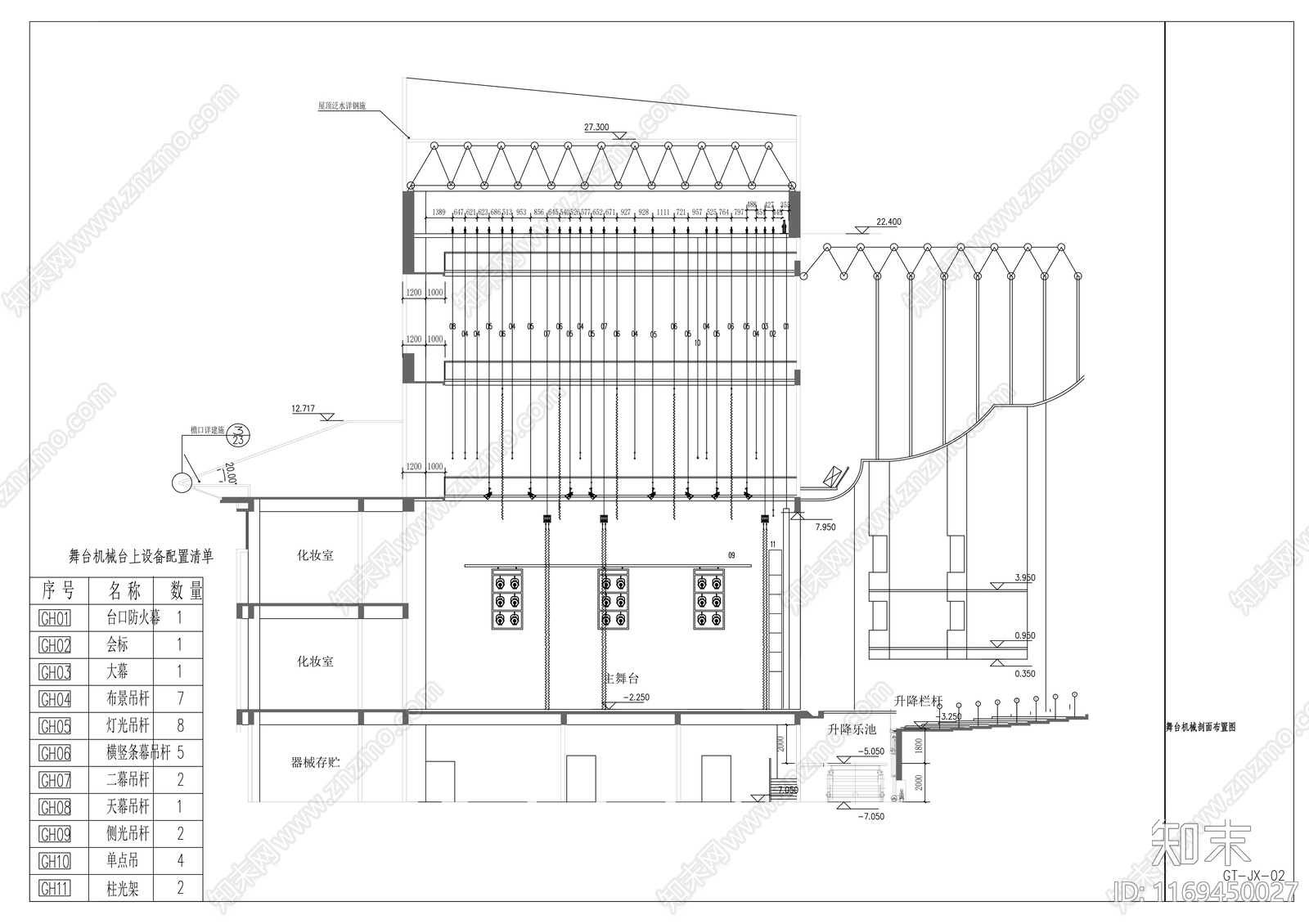 现代办公室cad施工图下载【ID:1169450027】