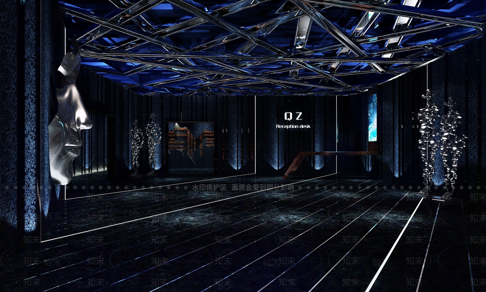 现代酒吧3D模型下载【ID:1169469621】