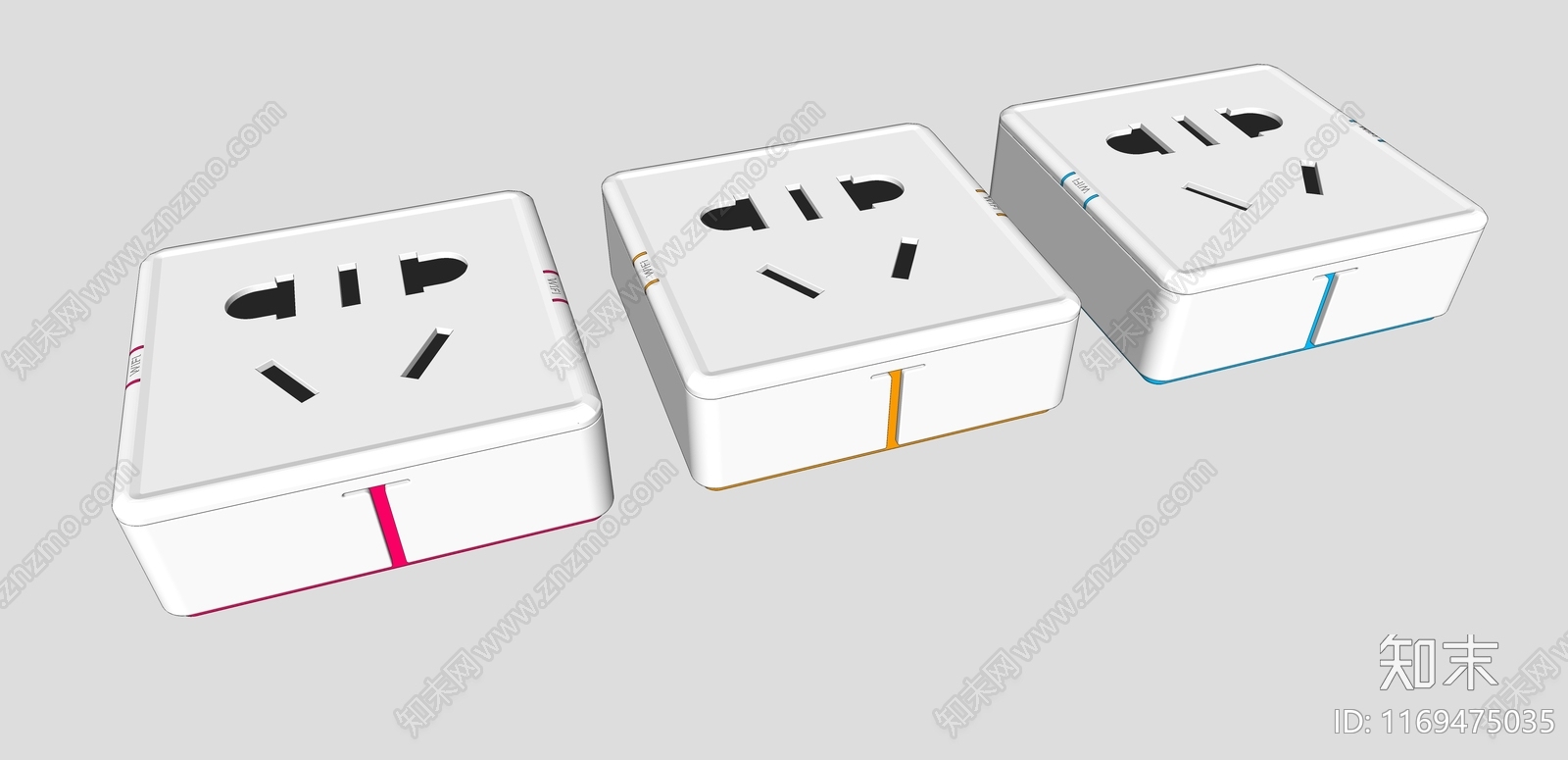 现代新中式插座SU模型下载【ID:1169475035】