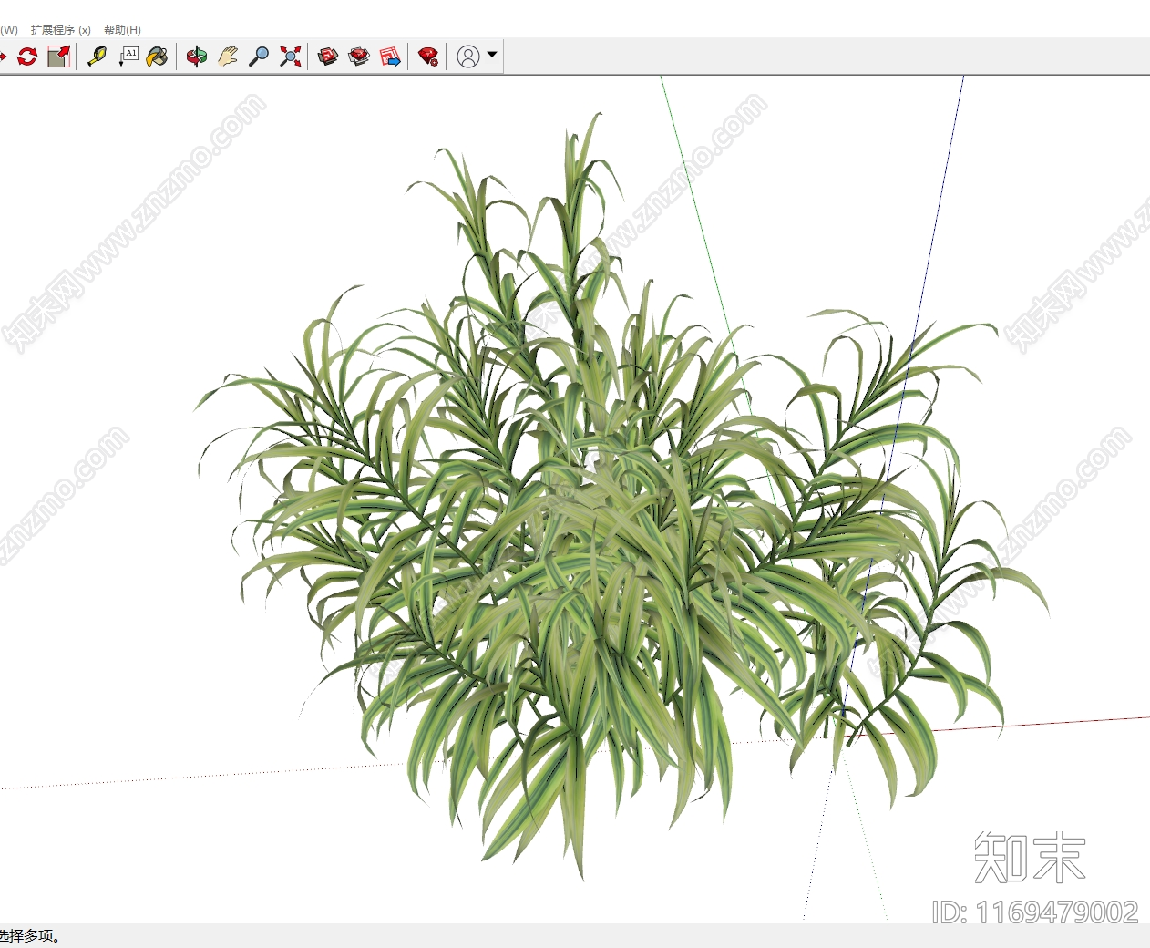 花草SU模型下载【ID:1169479002】