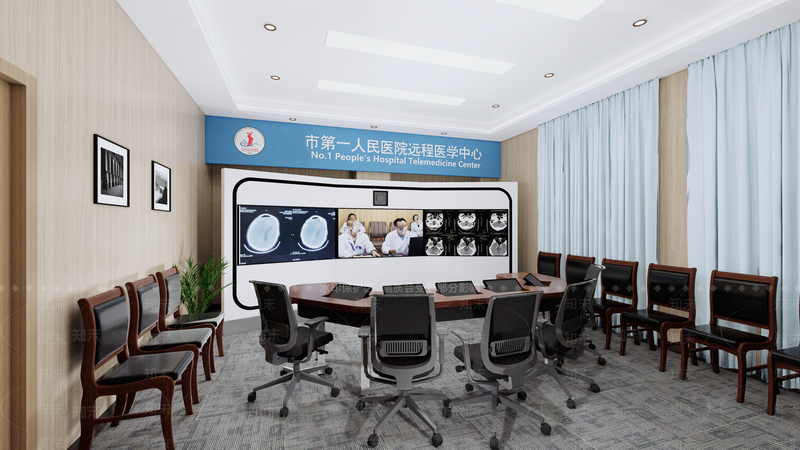 现代简约医院SU模型下载【ID:1169499133】