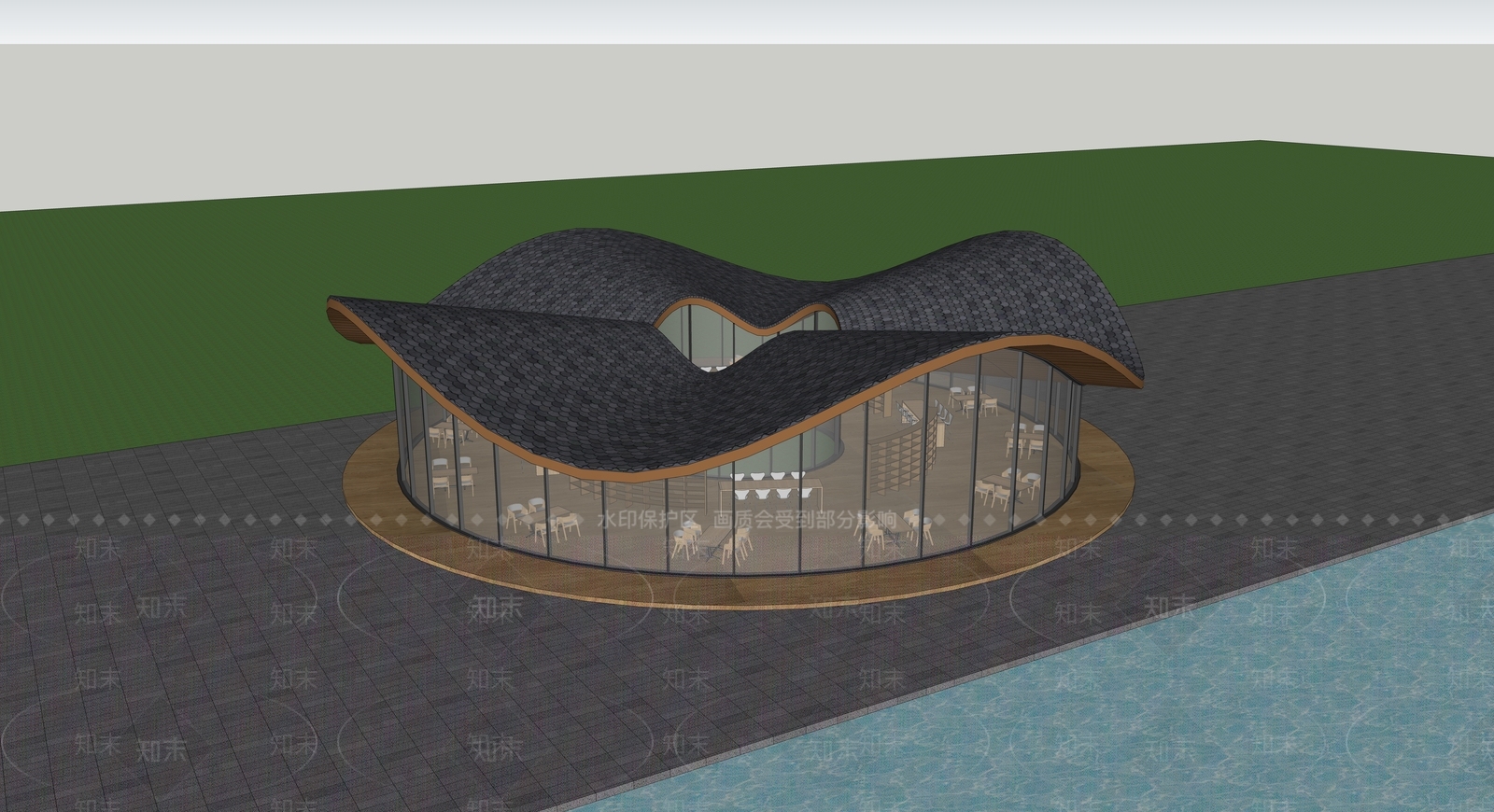 现代其他公共建筑SU模型下载【ID:1169507508】