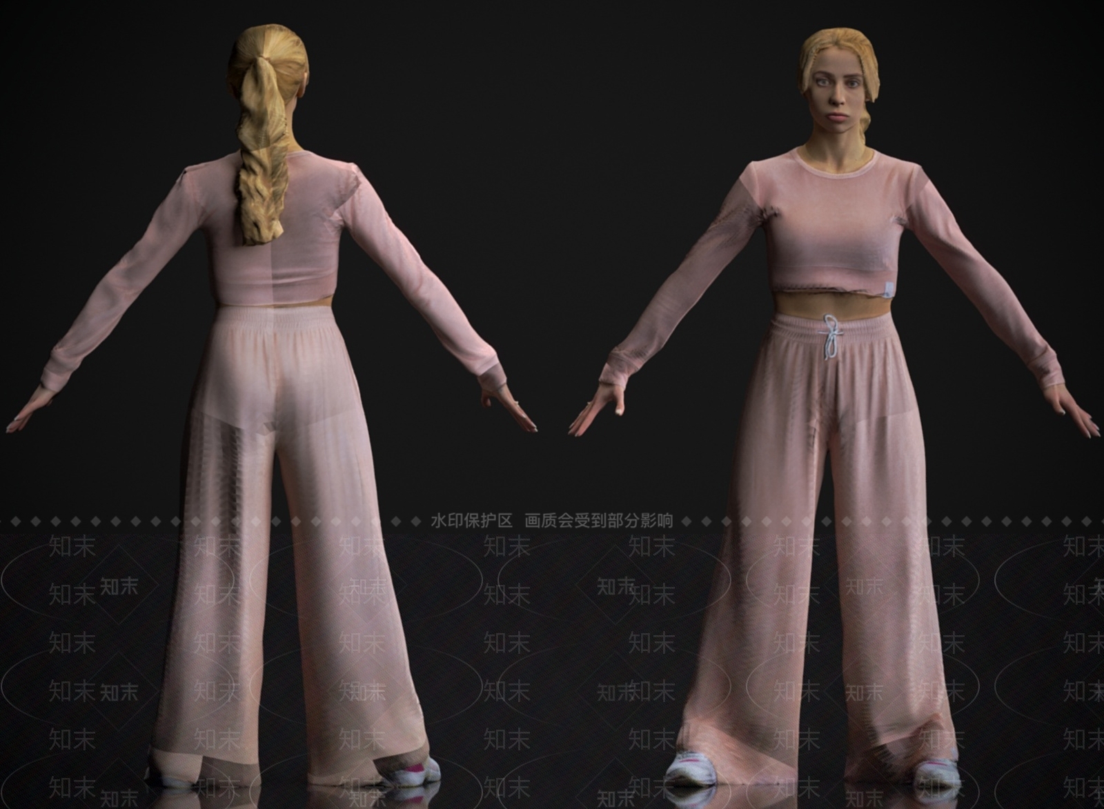 女人3D模型下载【ID:1169513272】