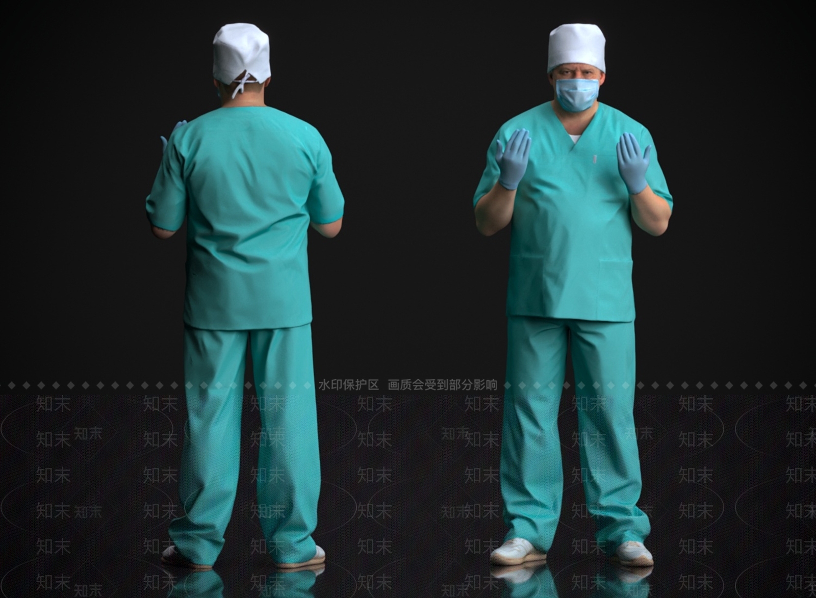 男人3D模型下载【ID:1169517355】