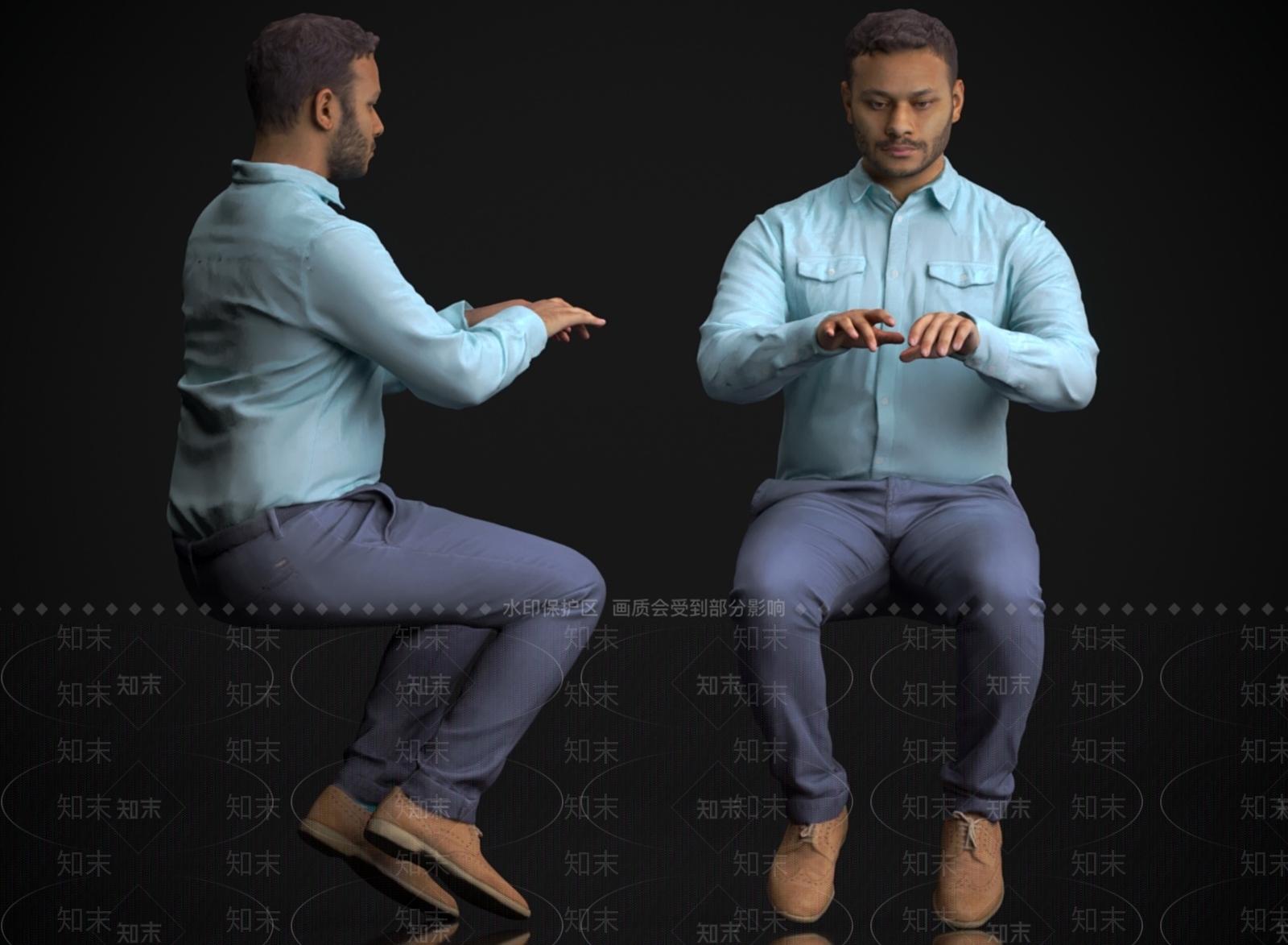 男人3D模型下载【ID:1169518234】