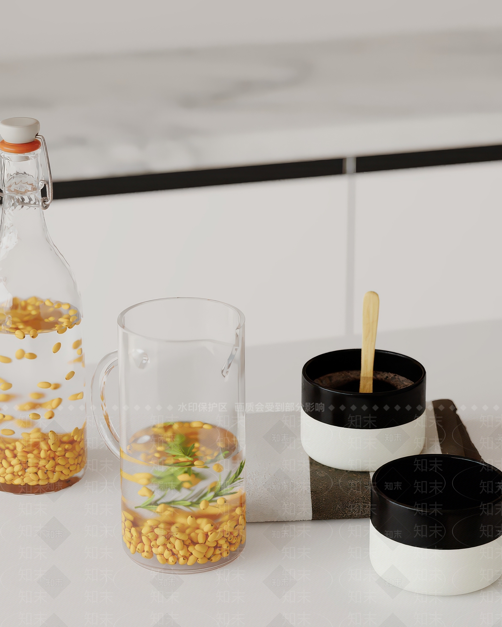 厨房用品3D模型下载【ID:1169523995】