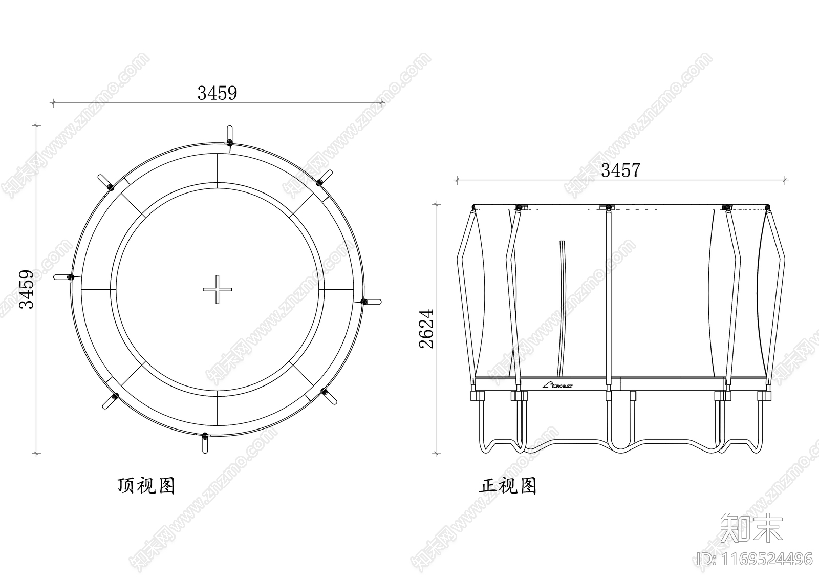 现代儿童乐园cad施工图下载【ID:1169524496】