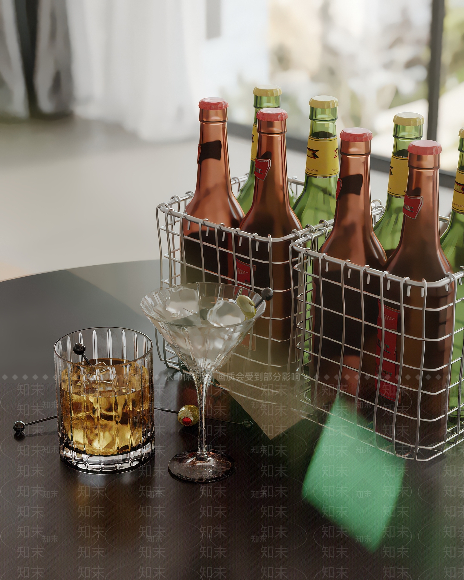 厨房用品3D模型下载【ID:1169524710】