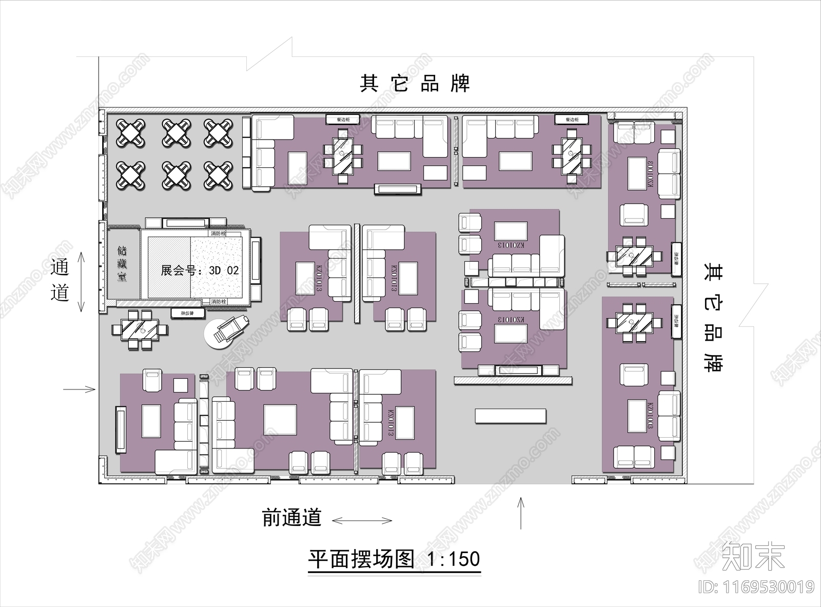 现代商场施工图下载【ID:1169530019】
