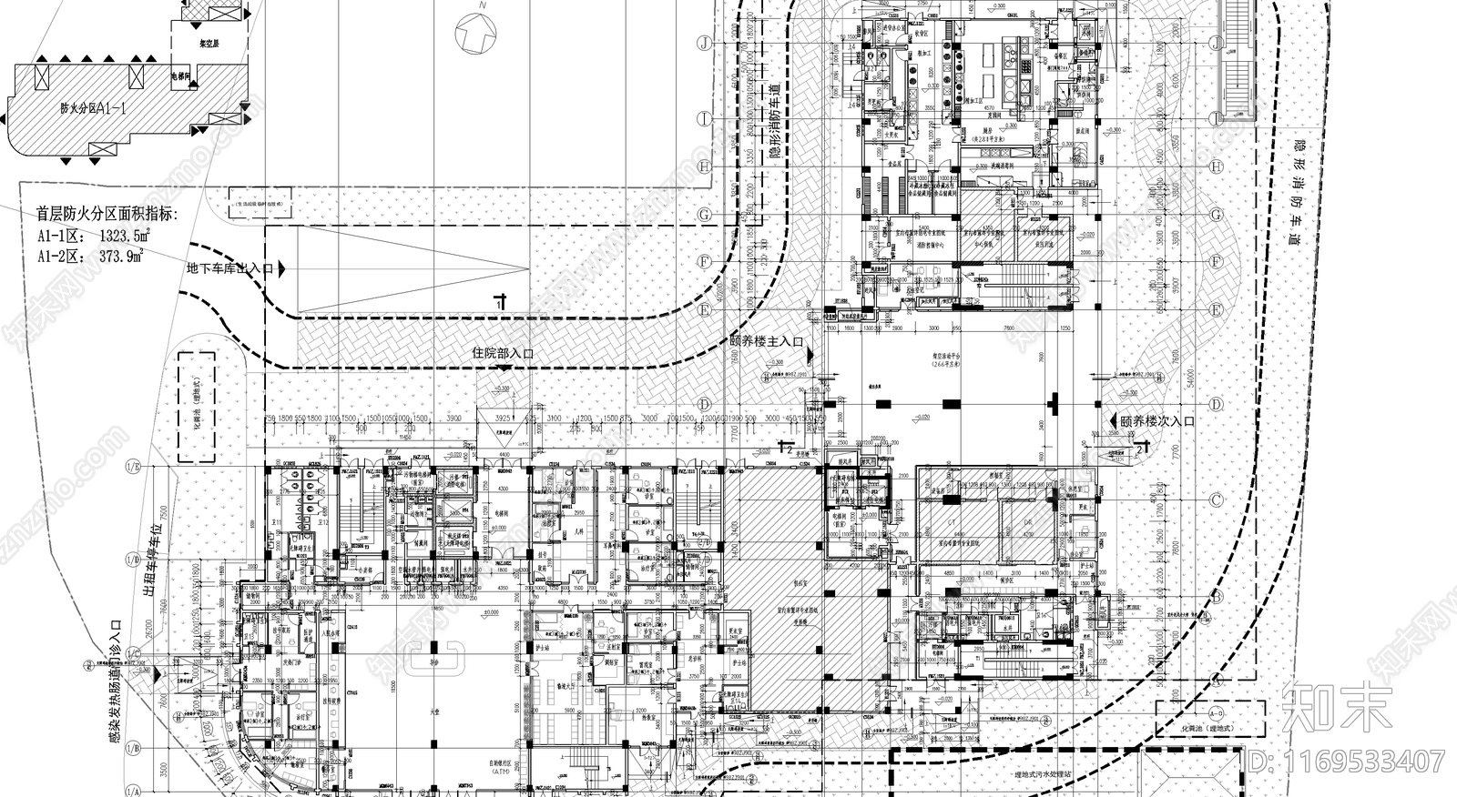 现代其他公共建筑施工图下载【ID:1169533407】