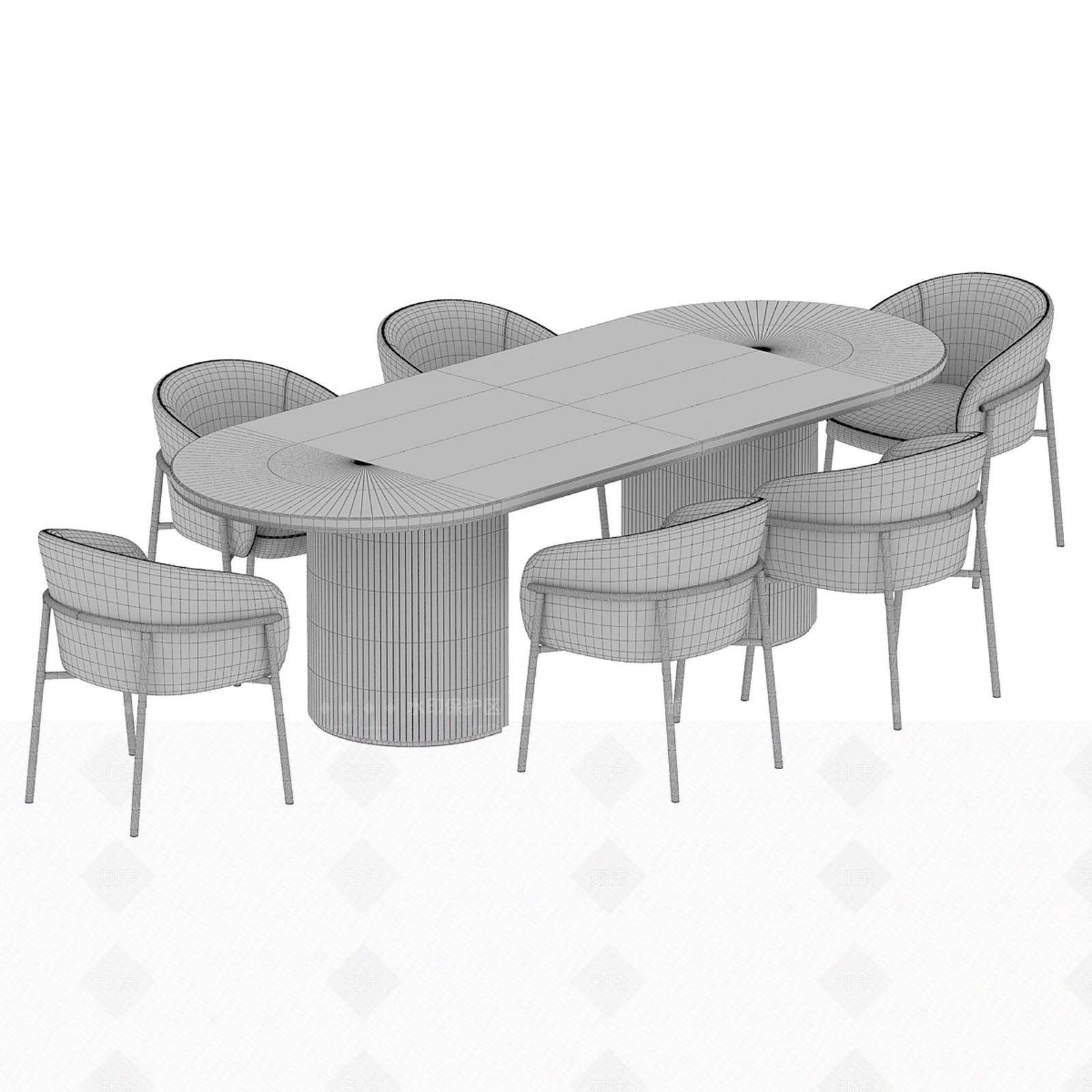 其他桌椅3D模型下载【ID:1169541066】