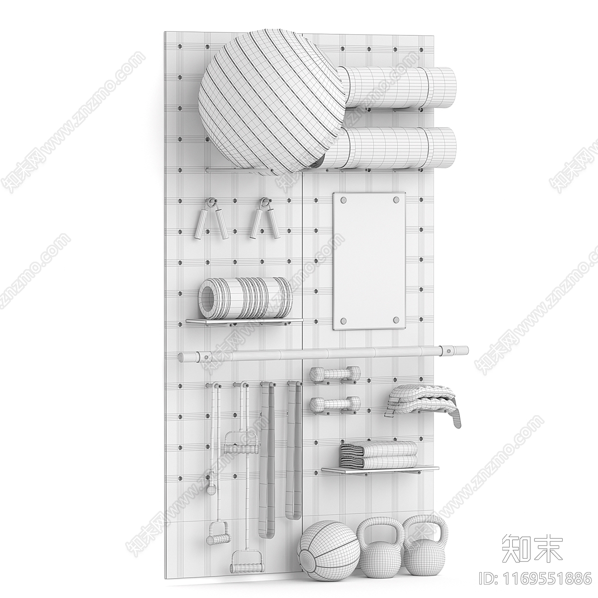 运动器材3D模型下载【ID:1169551886】