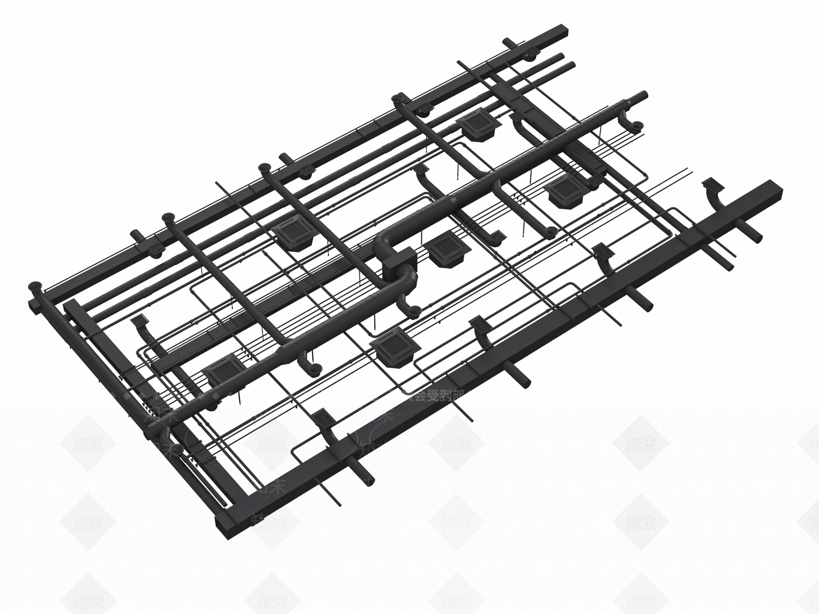 管道3D模型下载【ID:1169553079】