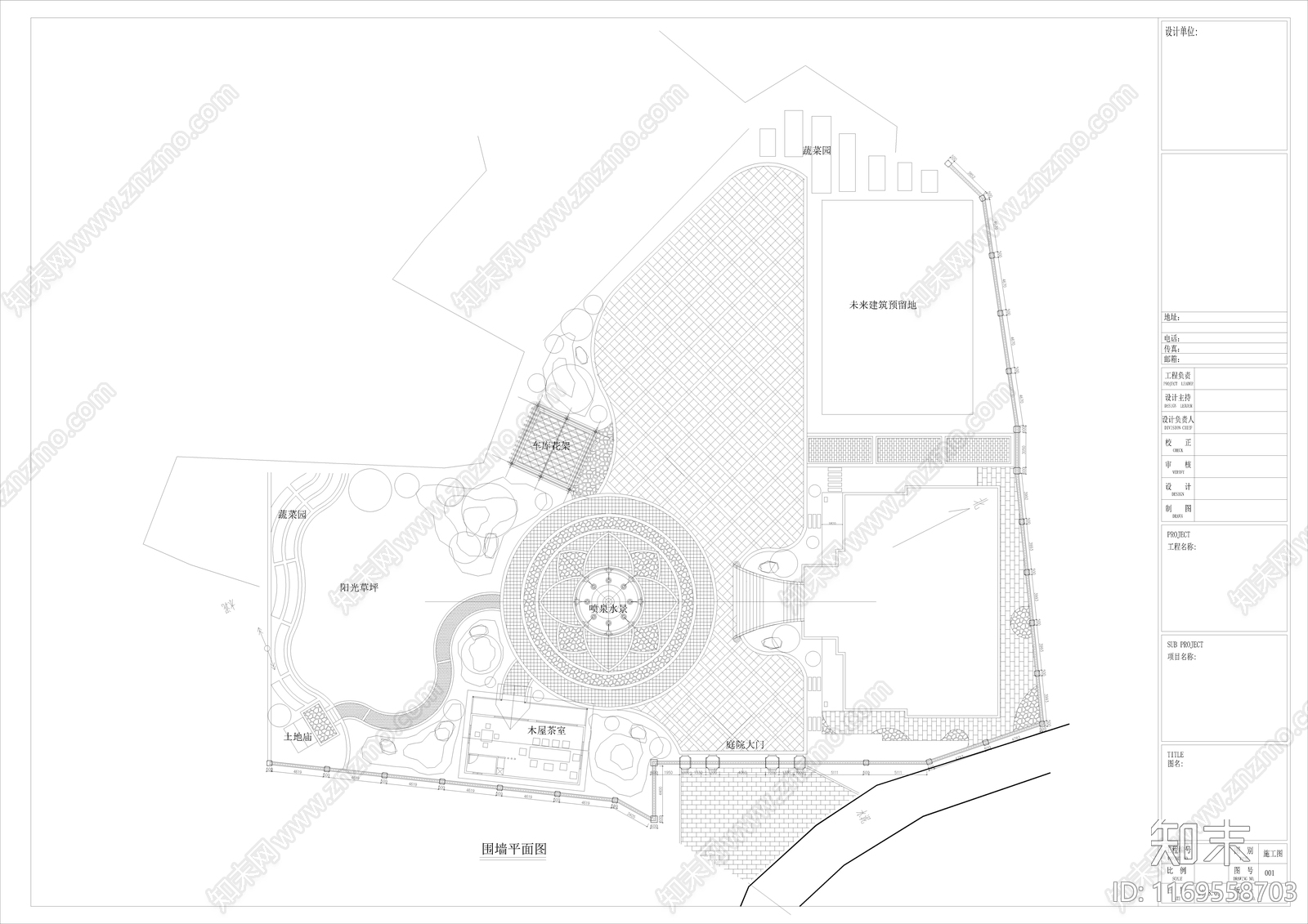 欧式法式别墅建筑cad施工图下载【ID:1169558703】