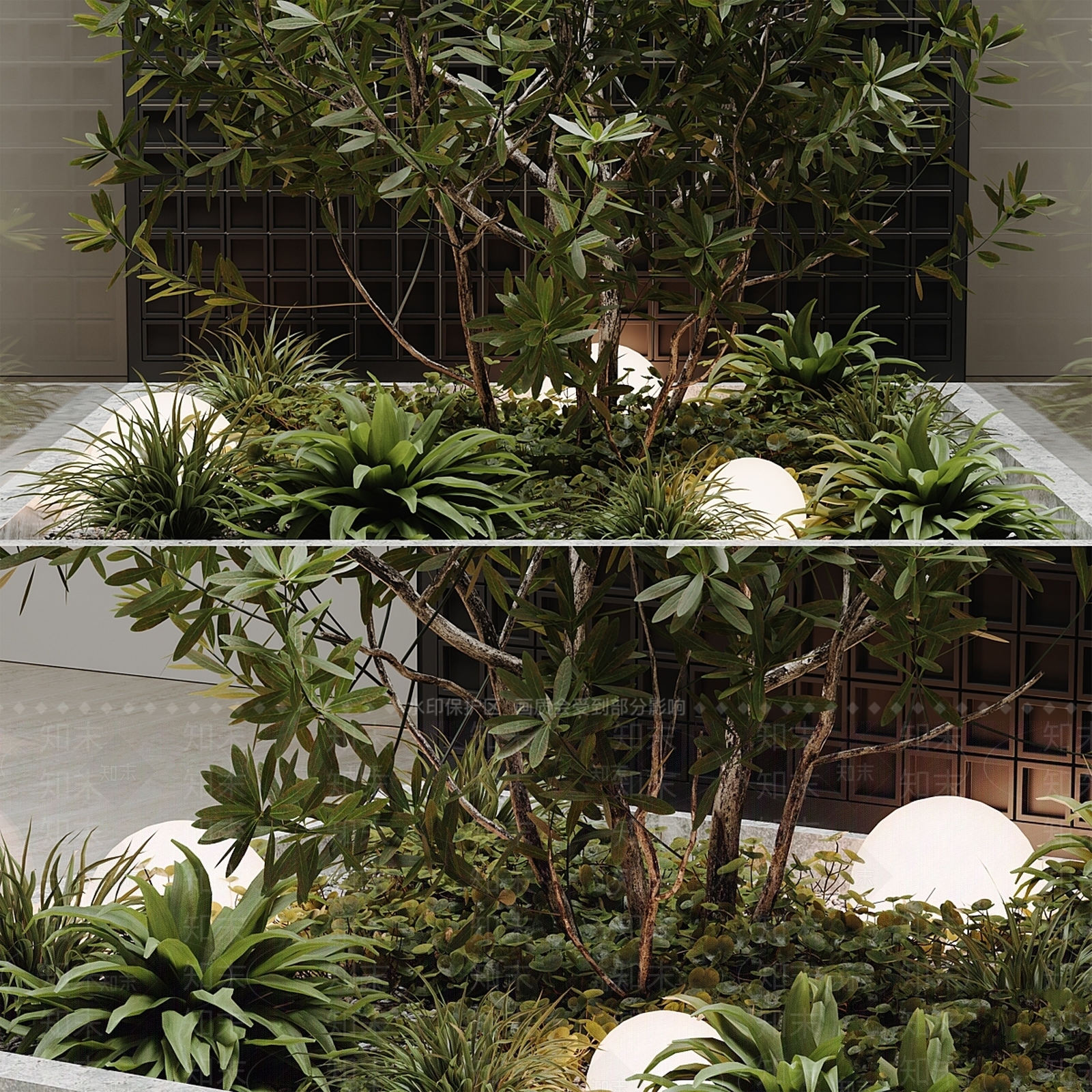 盆栽3D模型下载【ID:1169570448】