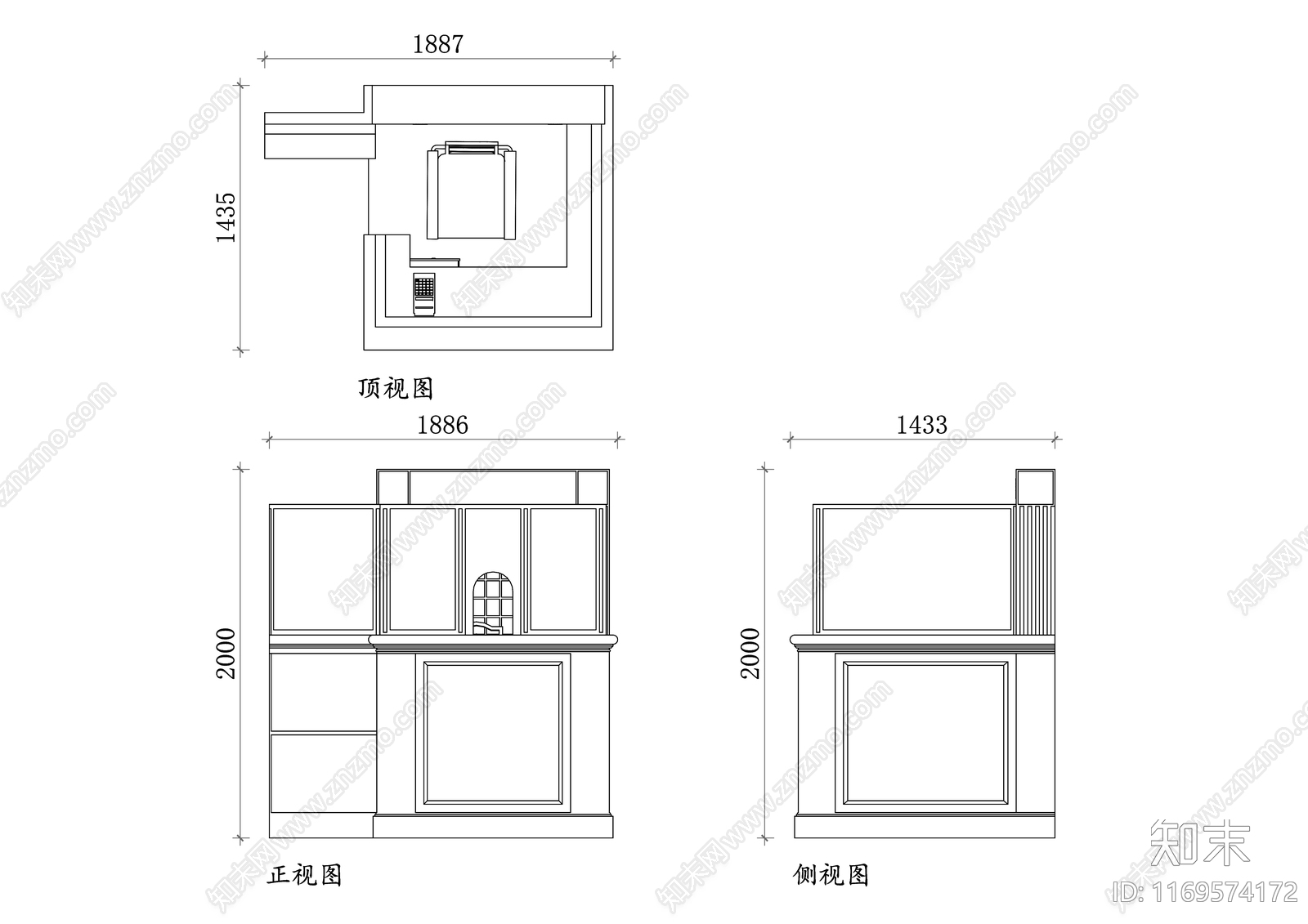 现代其他商业建筑cad施工图下载【ID:1169574172】