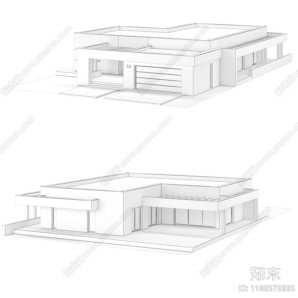 其他建筑外观3D模型下载【ID:1169575935】