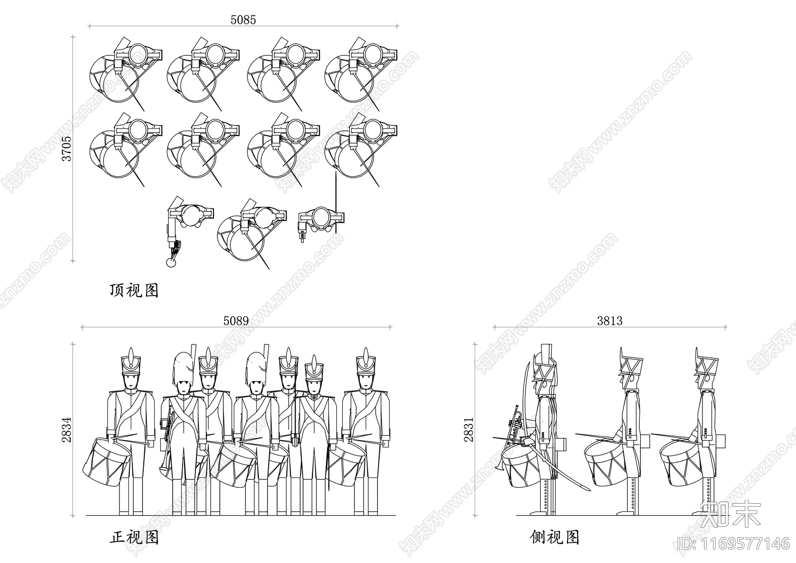 现代人物cad施工图下载【ID:1169577146】