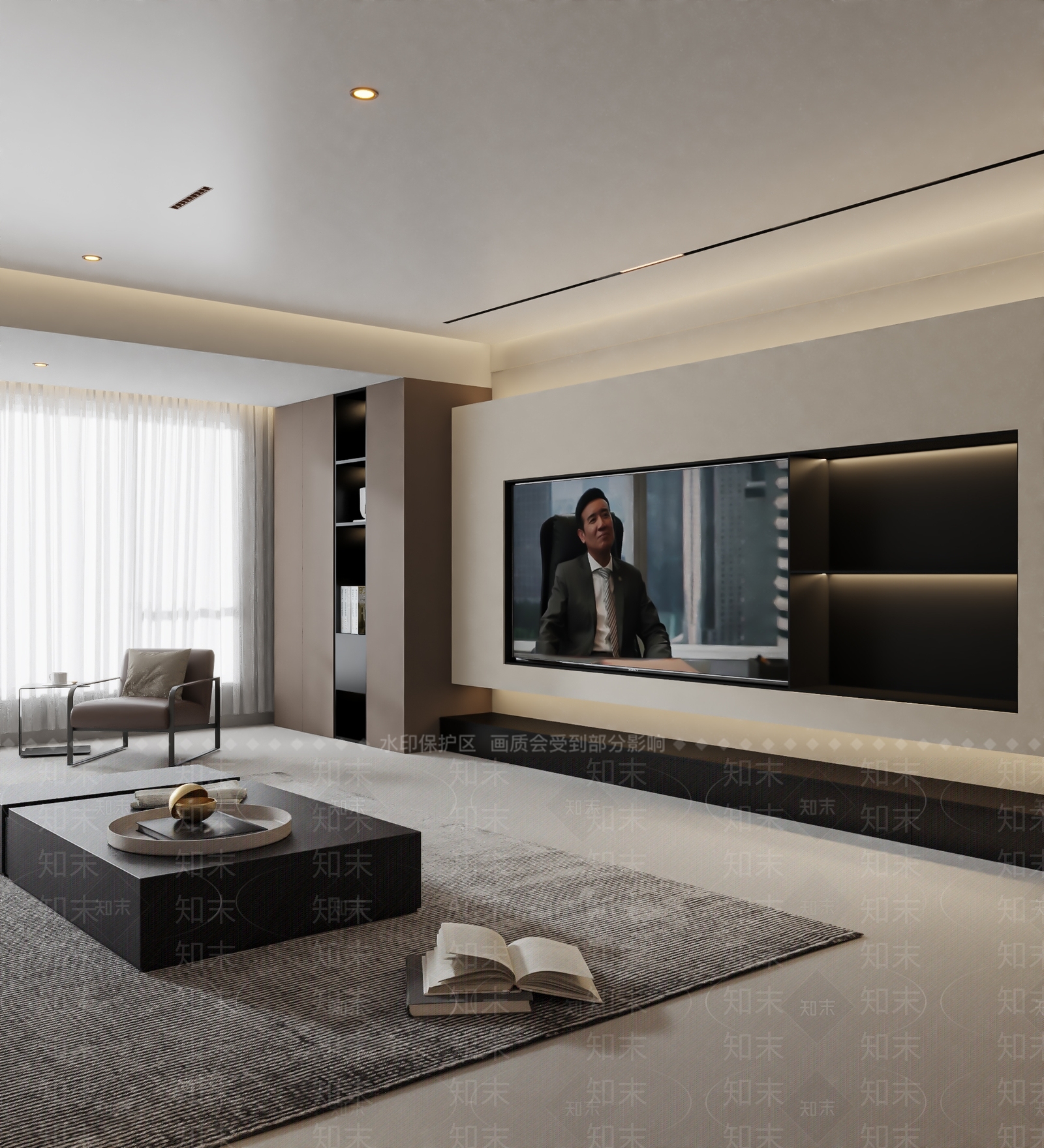 现代客餐厅3D模型下载【ID:1214712426】