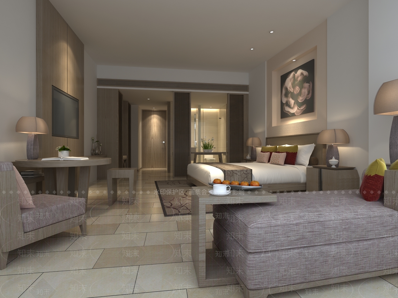 现代酒店3D模型下载【ID:1169582563】