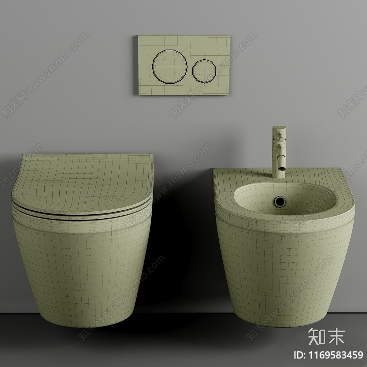 马桶3D模型下载【ID:1169583459】