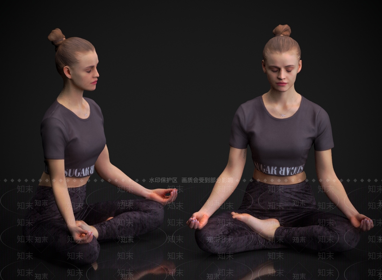 女人3D模型下载【ID:1169586696】