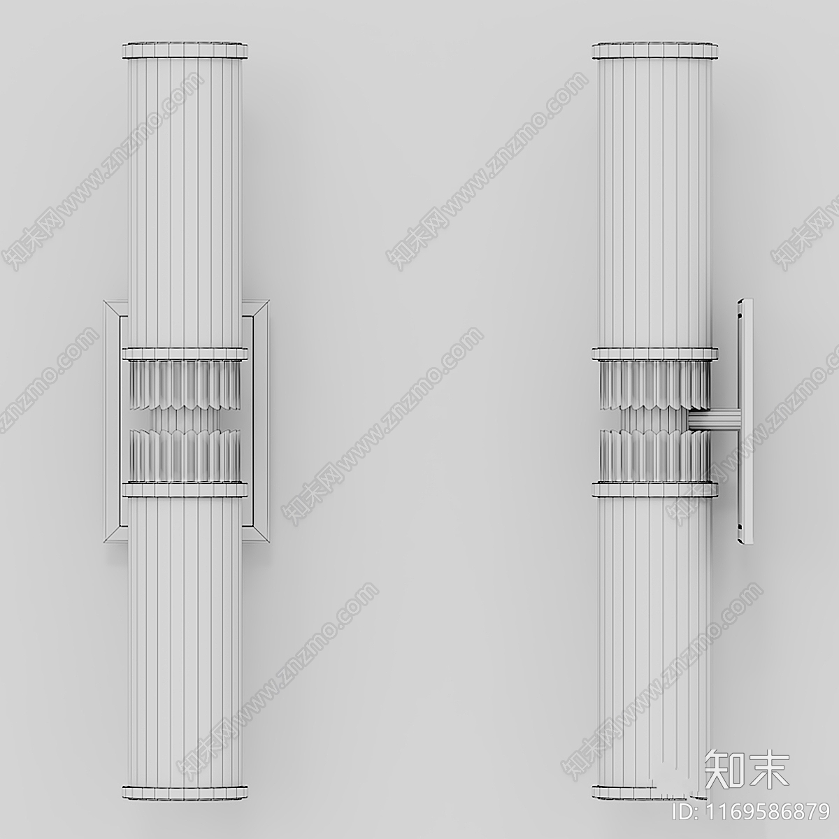 壁灯3D模型下载【ID:1169586879】