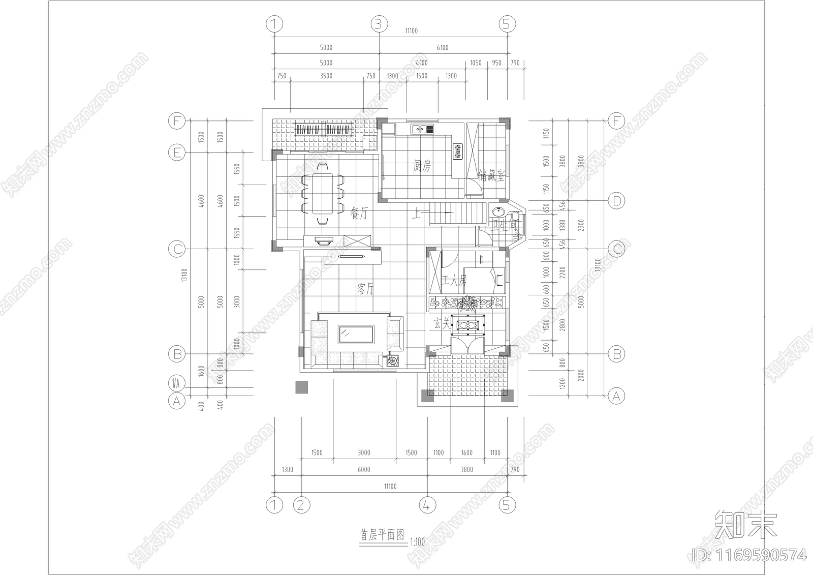 现代屋顶花园cad施工图下载【ID:1169590574】