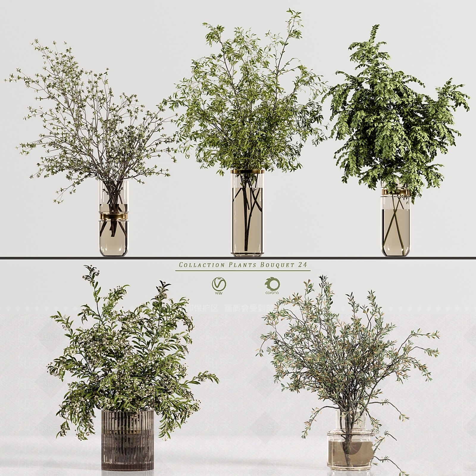 花艺3D模型下载【ID:1169592301】