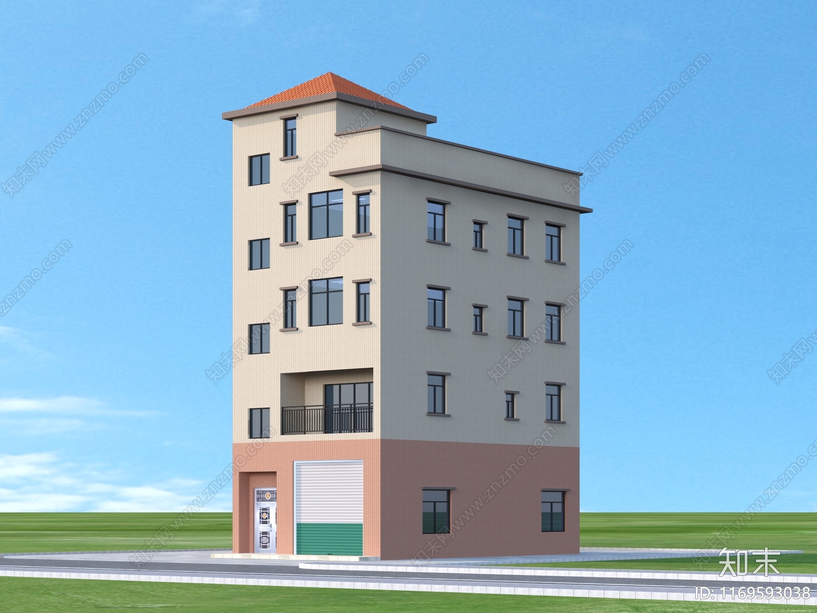 现代其他建筑外观3D模型下载【ID:1169593038】