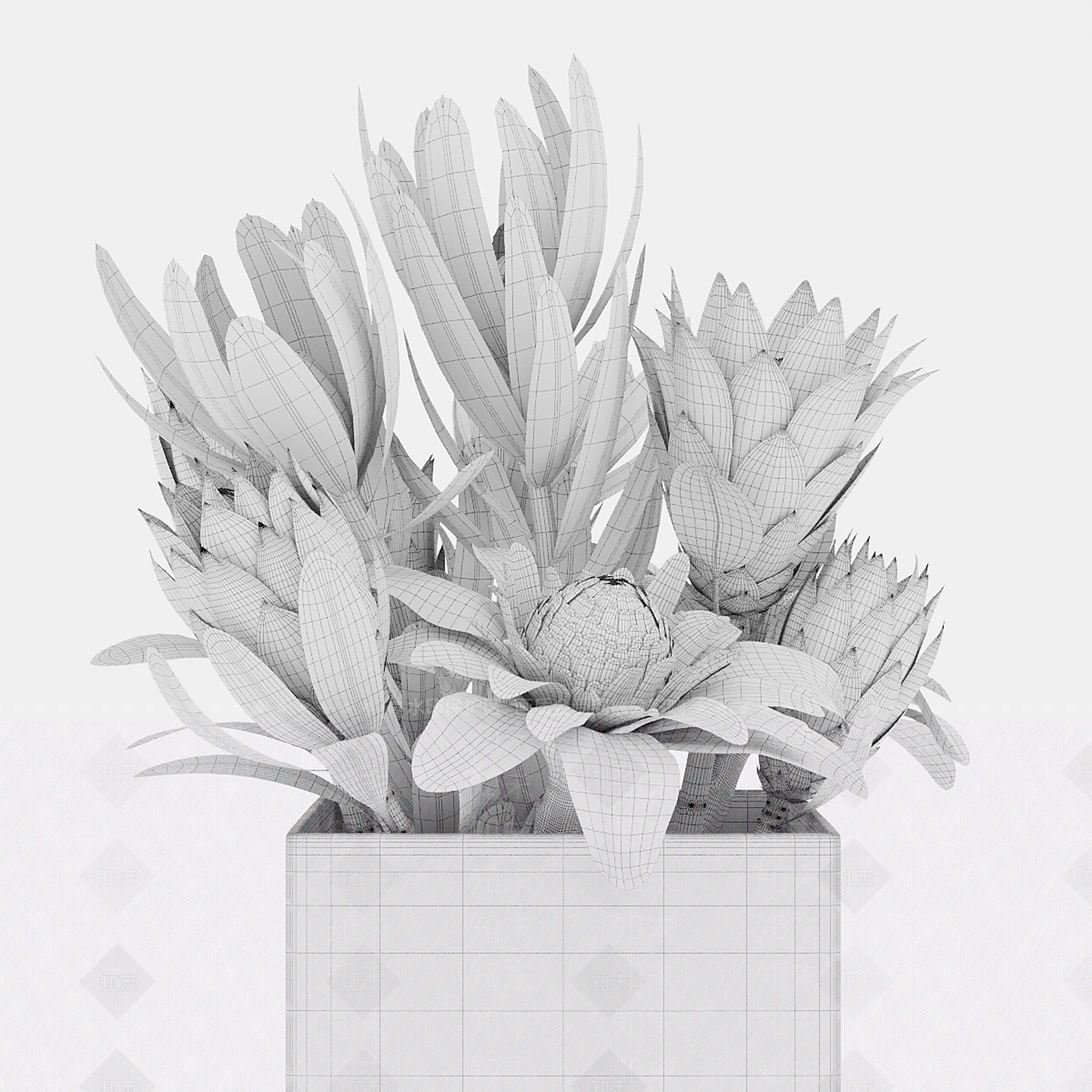 花艺3D模型下载【ID:1169602867】