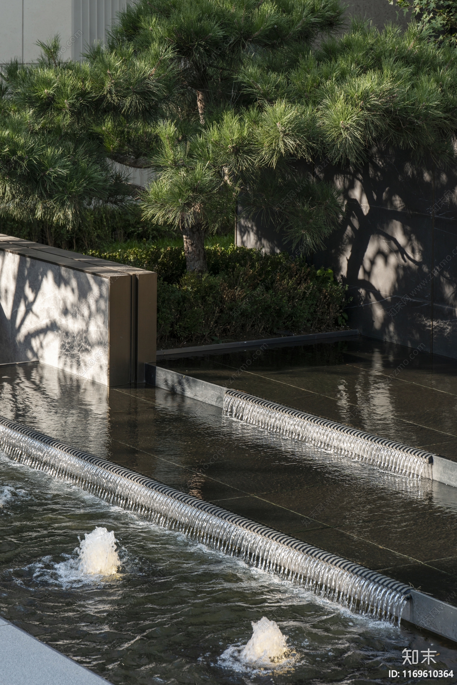 现代假山水景图库施工图下载【ID:1169610364】