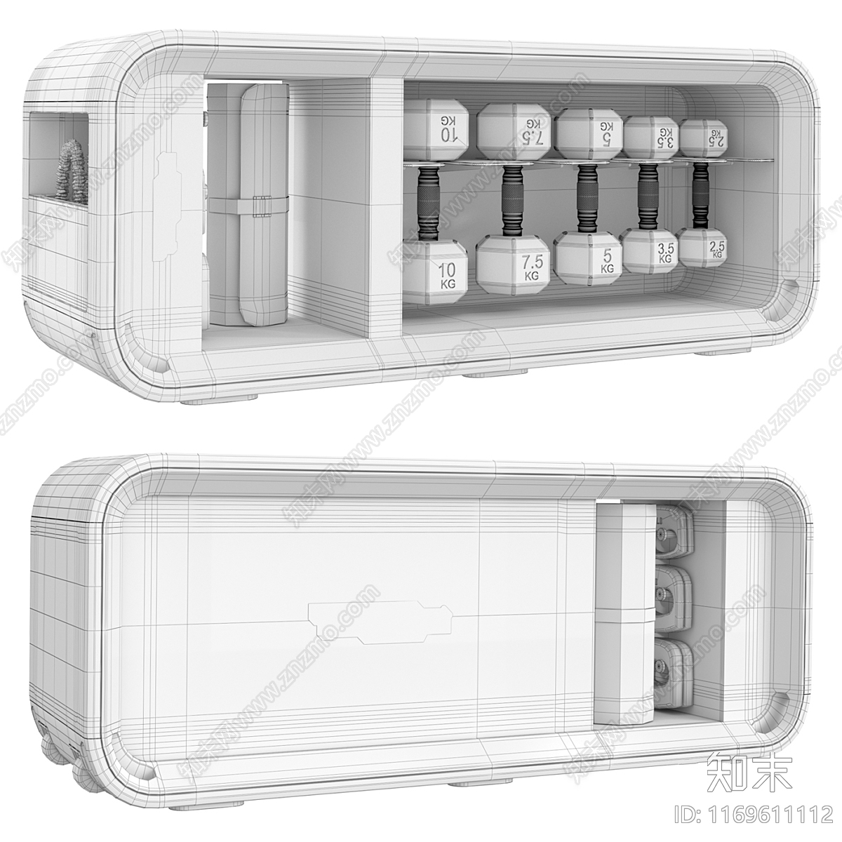 运动器材3D模型下载【ID:1169611112】