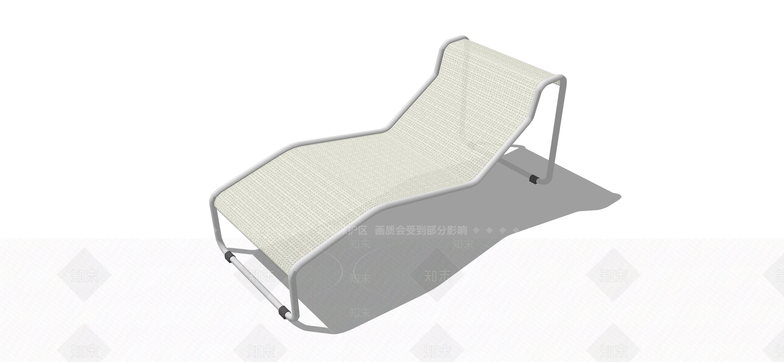 现代躺椅SU模型下载【ID:1169615146】