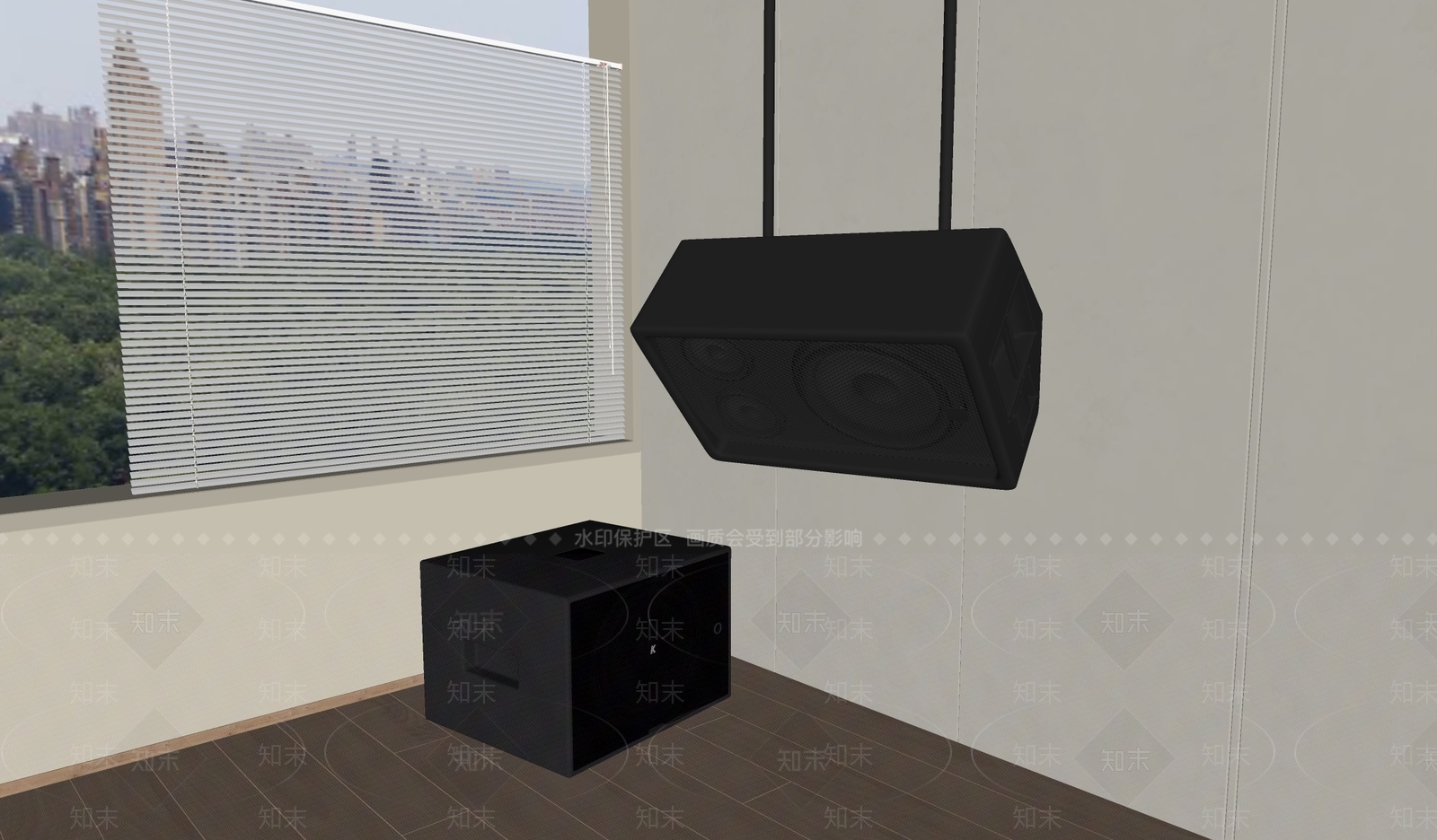 音响SU模型下载【ID:1169615309】