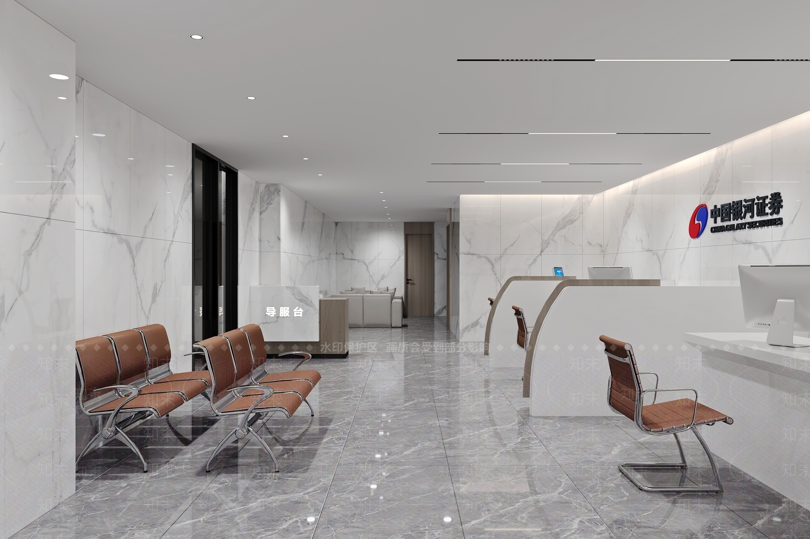 现代银行3D模型下载【ID:1169620107】