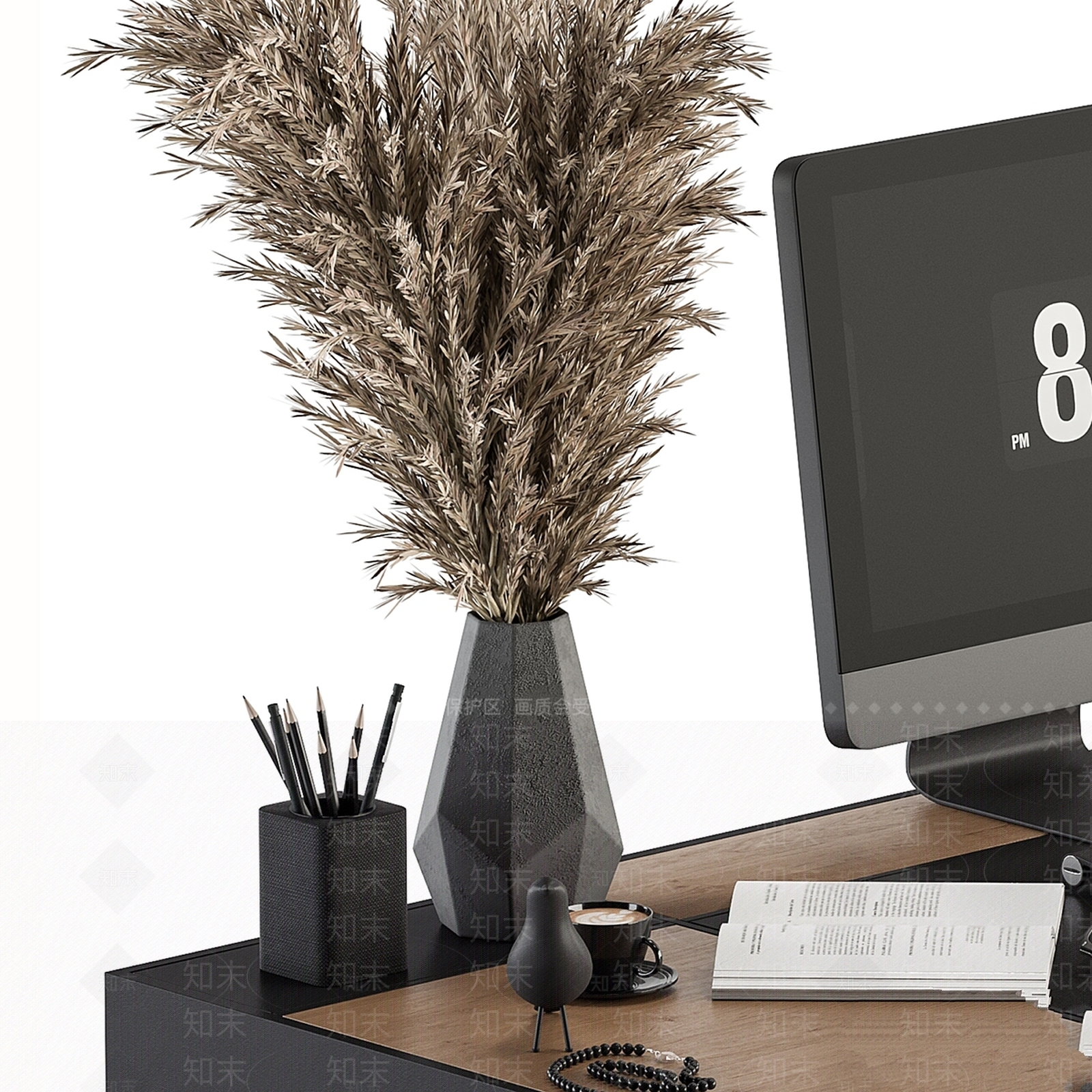 办公桌椅3D模型下载【ID:1169624244】