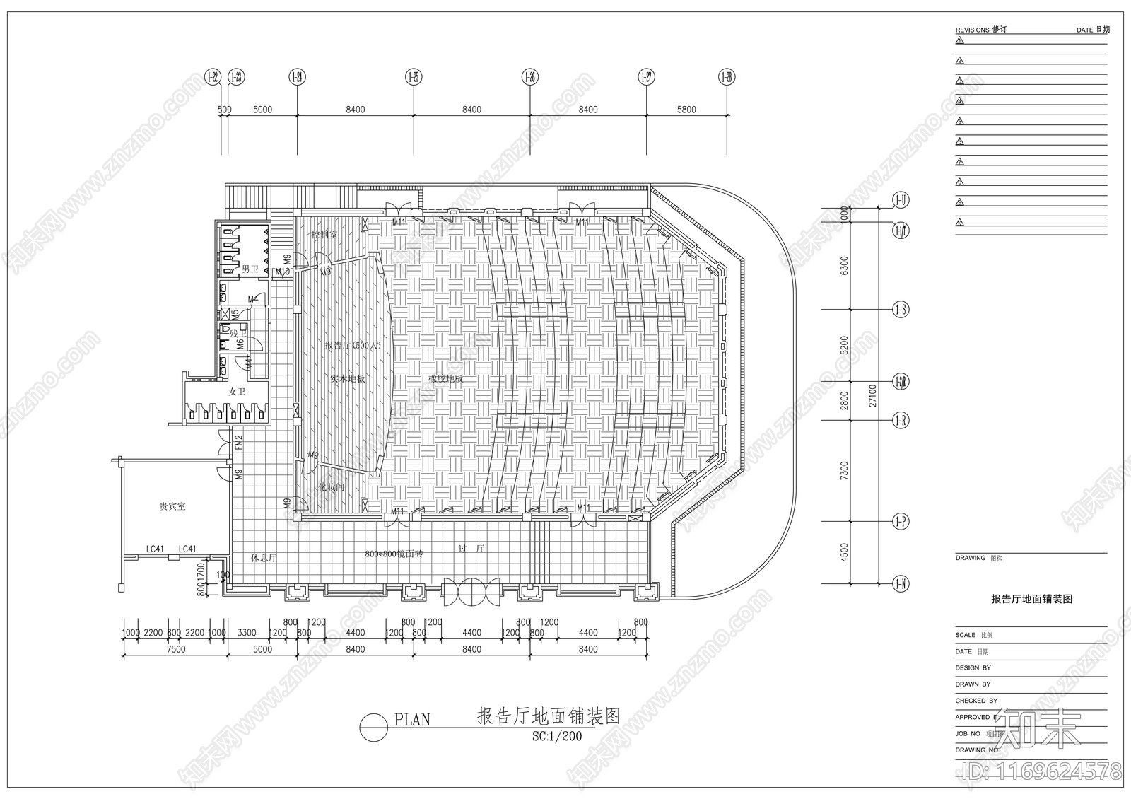 现代学校cad施工图下载【ID:1169624578】