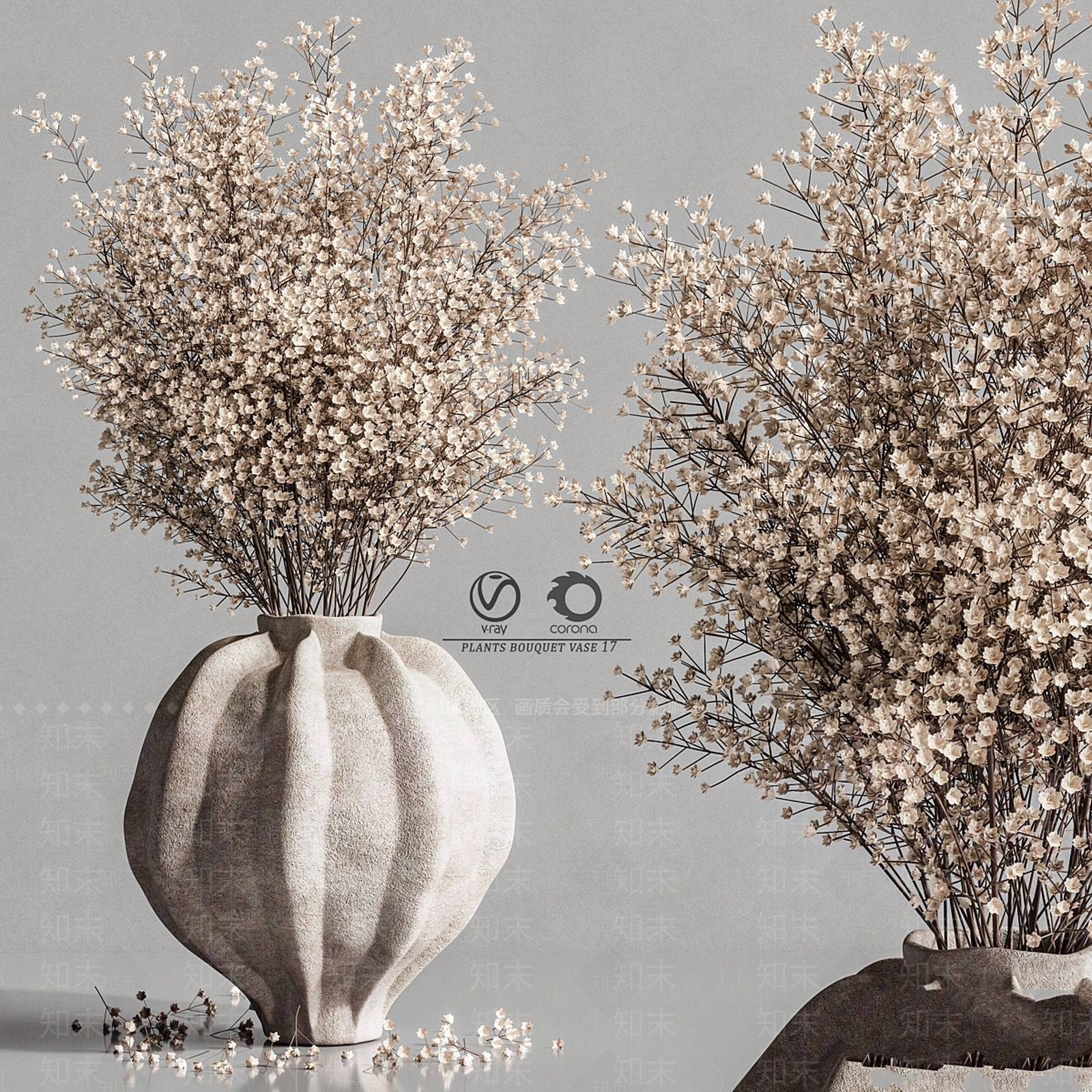 花艺3D模型下载【ID:1169628719】