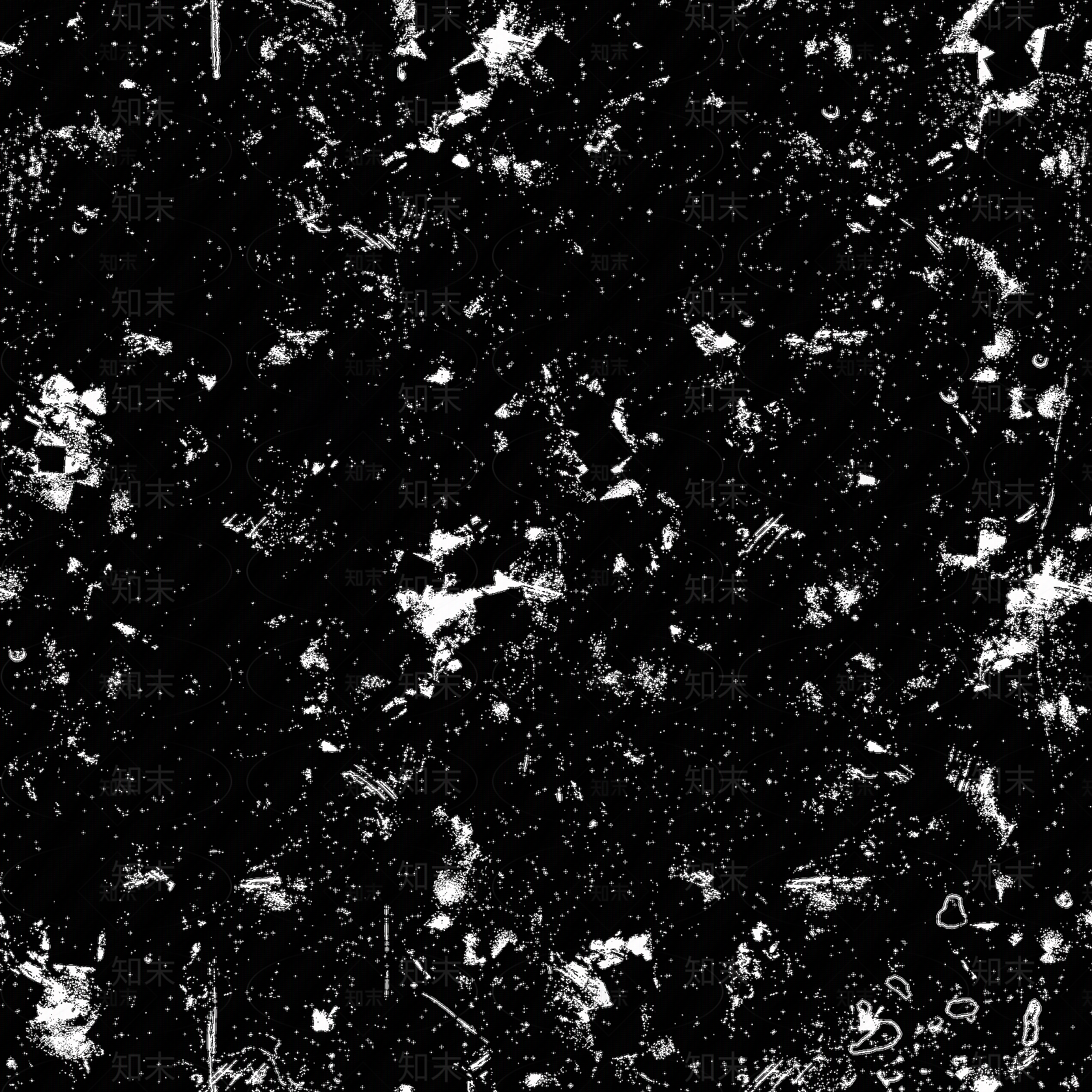 现代新中式黑白凹凸贴图下载【ID:1169629042】