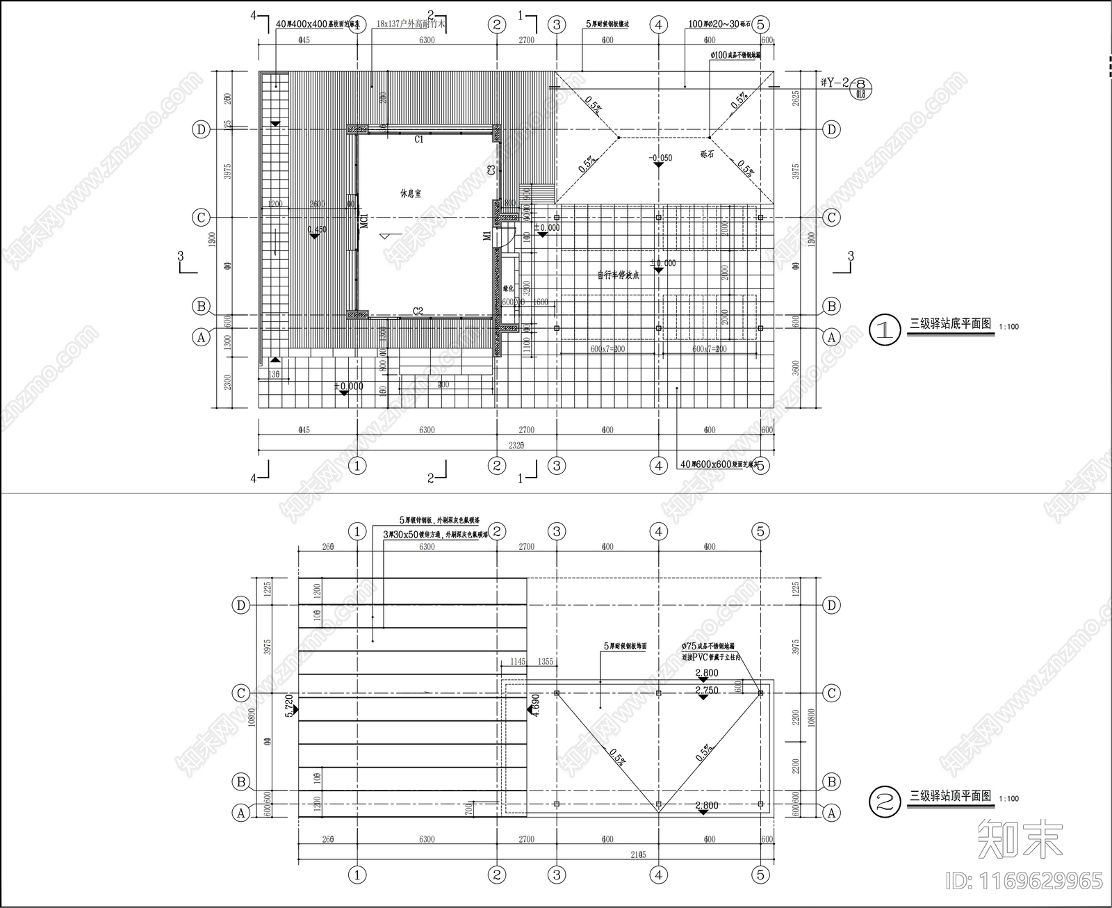 现代其他公共建筑施工图下载【ID:1169629965】