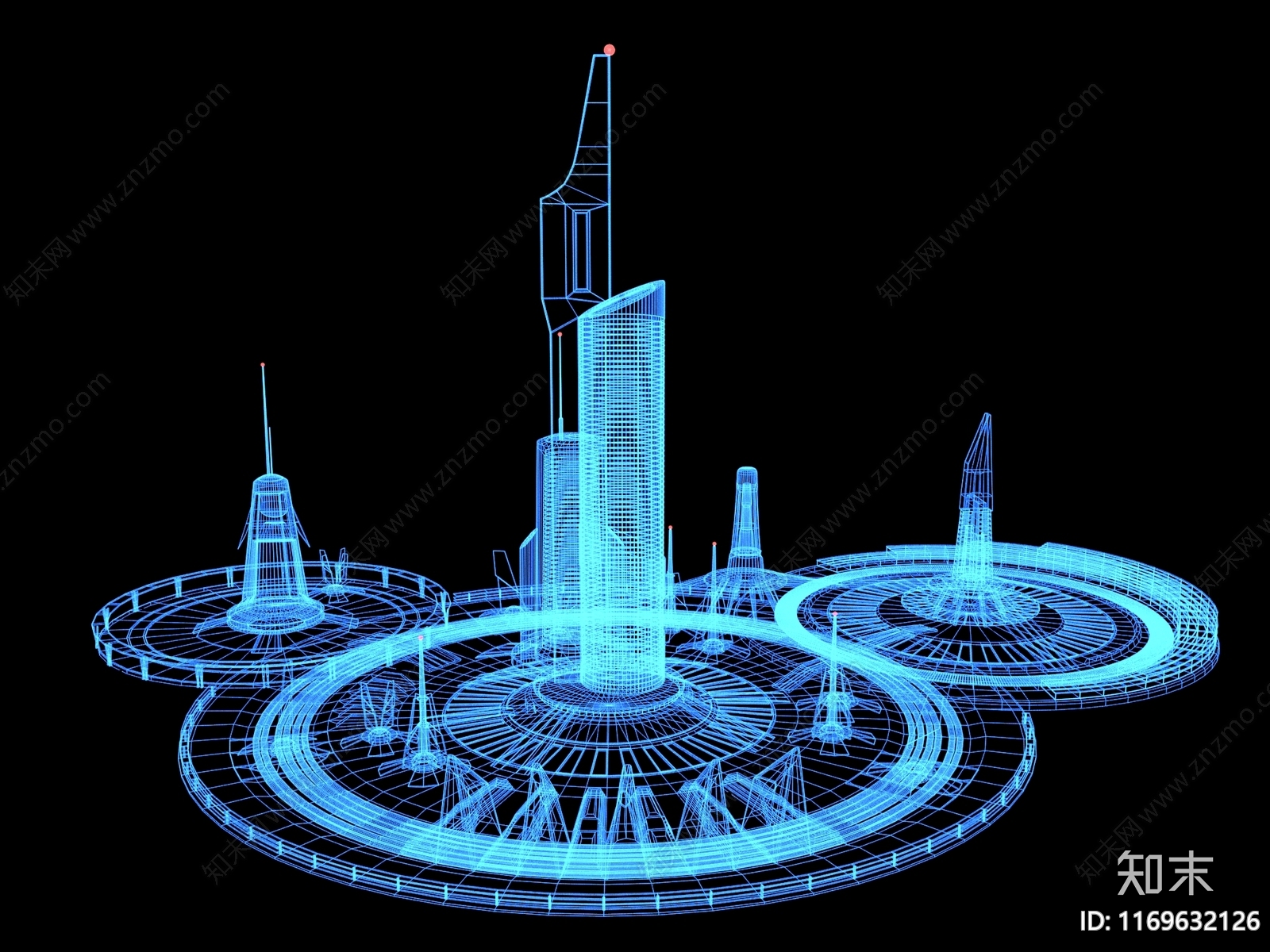 现代其他建筑外观3D模型下载【ID:1169632126】