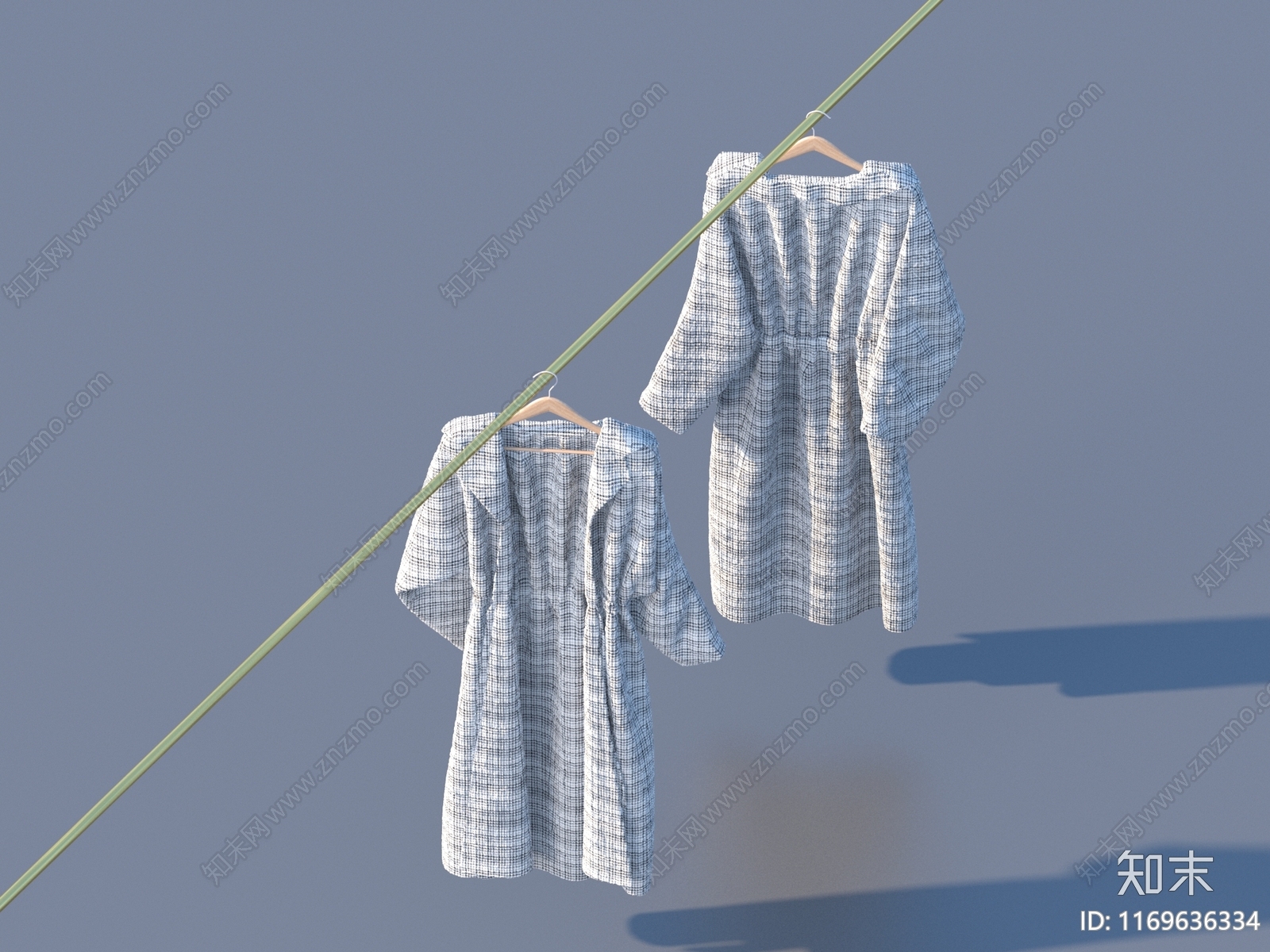 衣服3D模型下载【ID:1169636334】