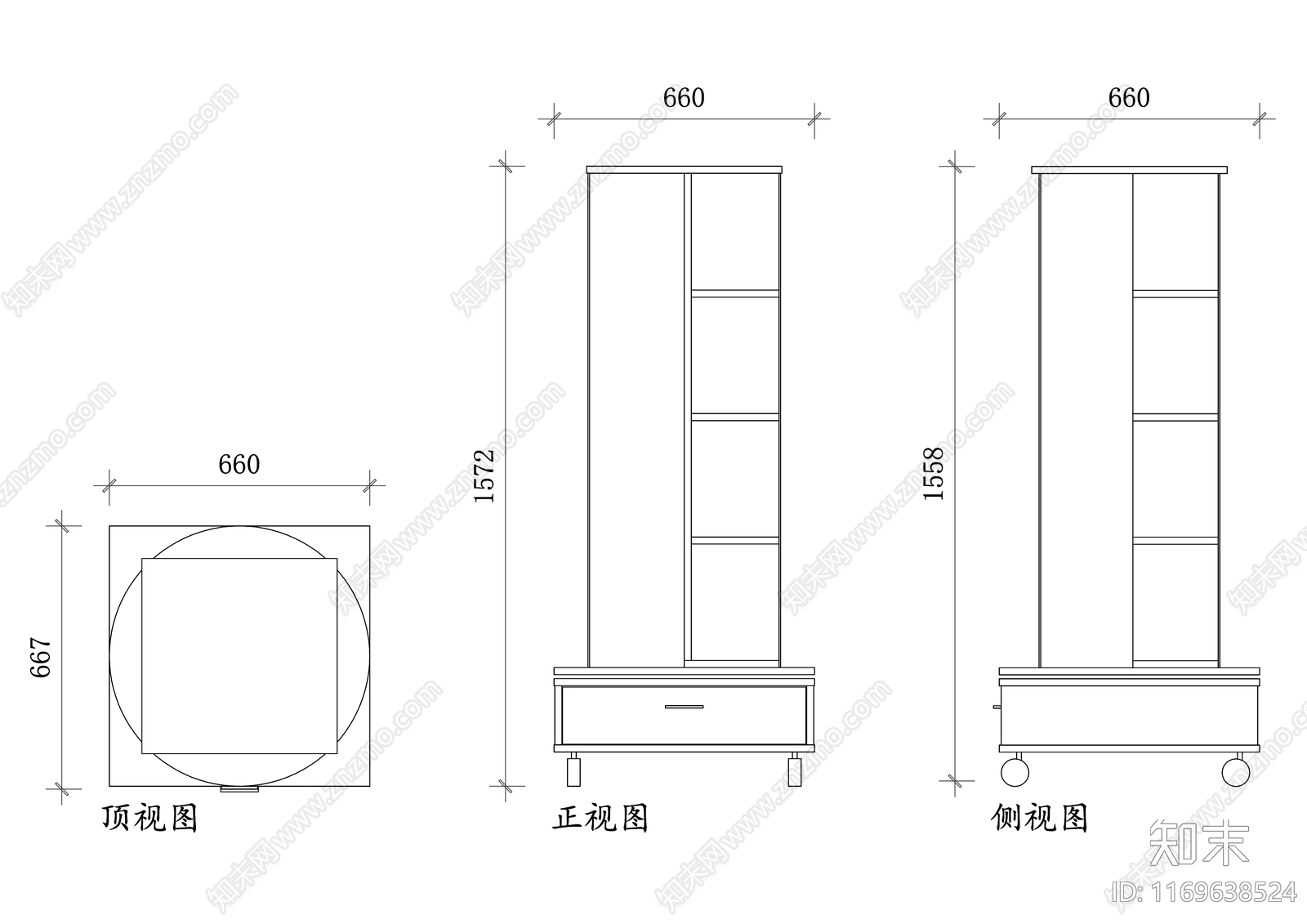 现代办公室cad施工图下载【ID:1169638524】