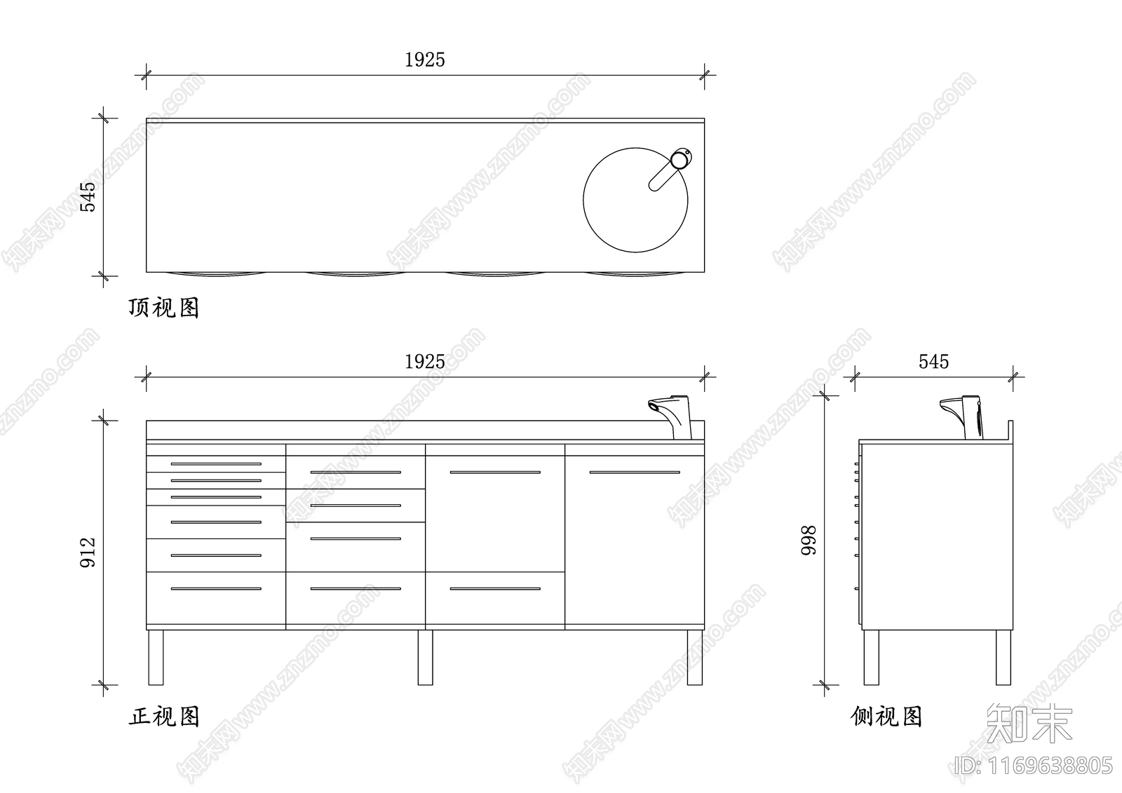 现代医院cad施工图下载【ID:1169638805】