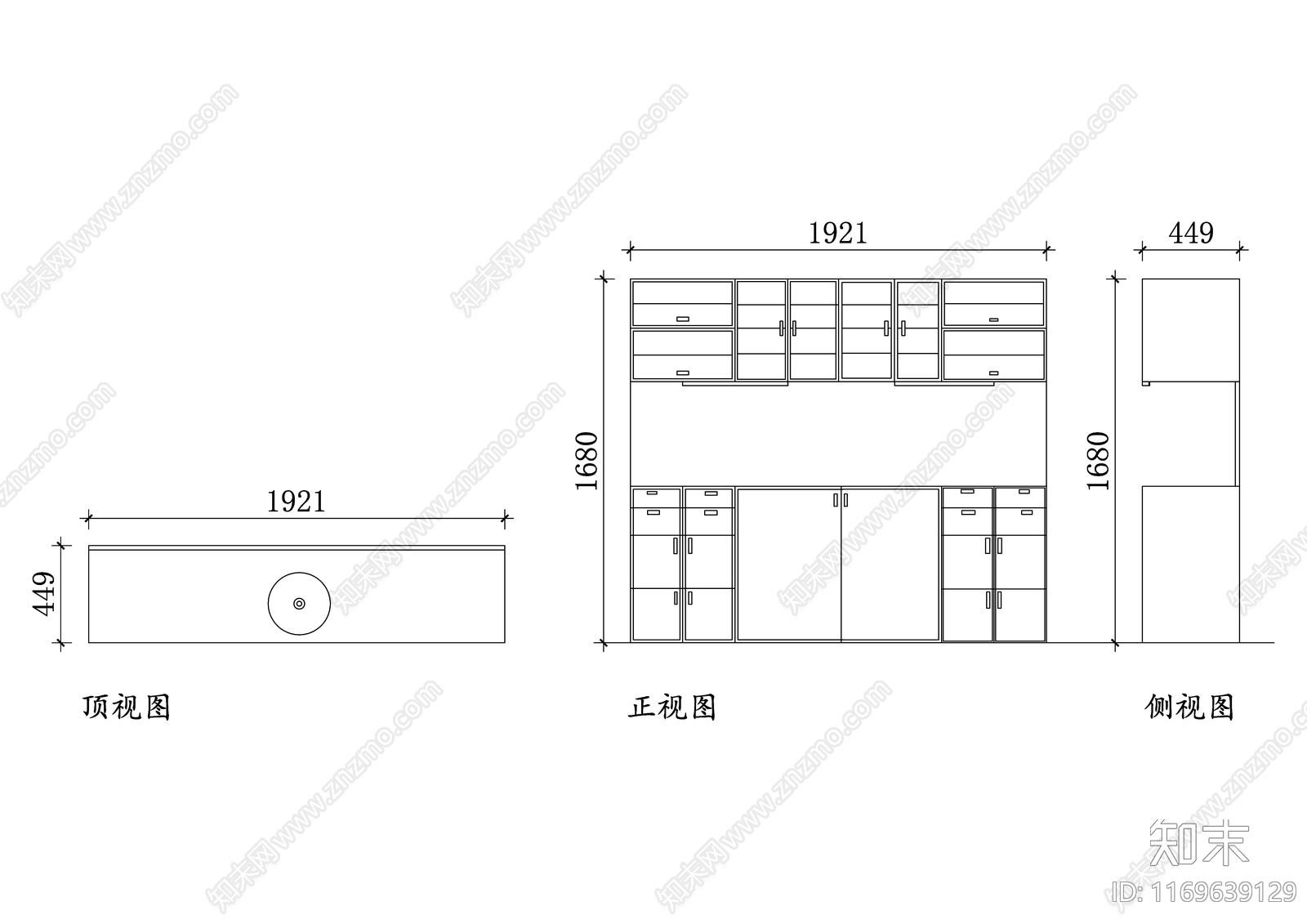 现代医院cad施工图下载【ID:1169639129】