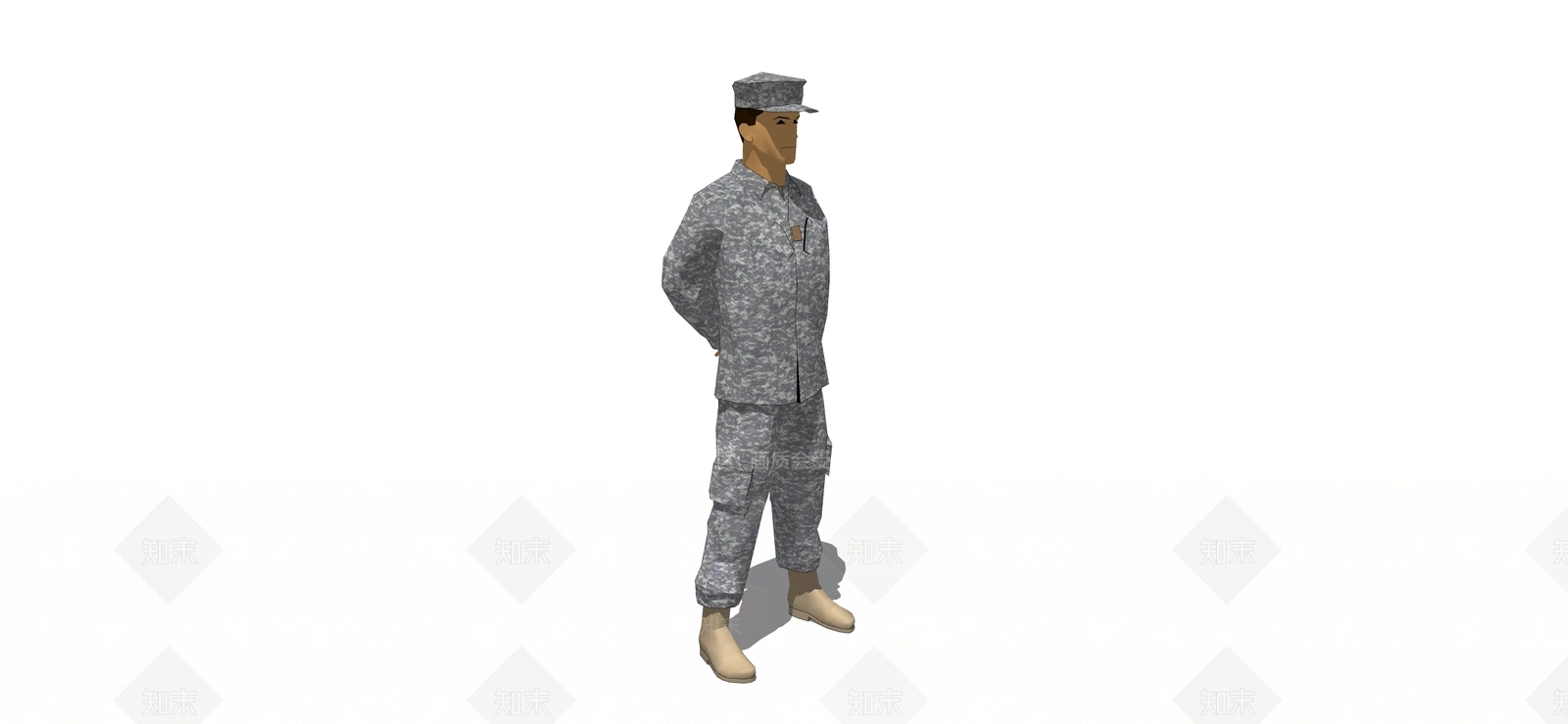 男人SU模型下载【ID:1169641228】